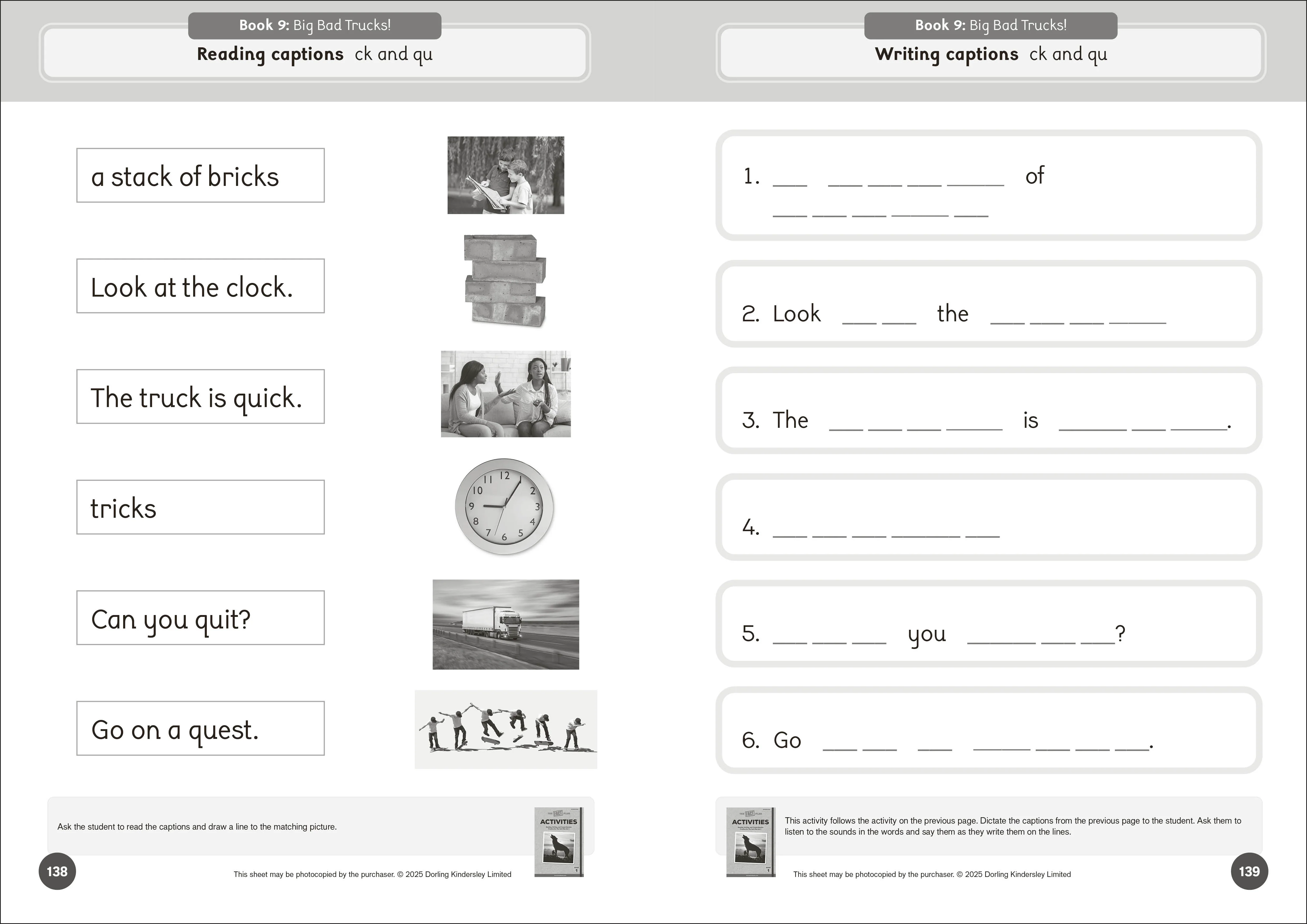 Phonic Books The Fact Files 1 Activities - Image 4