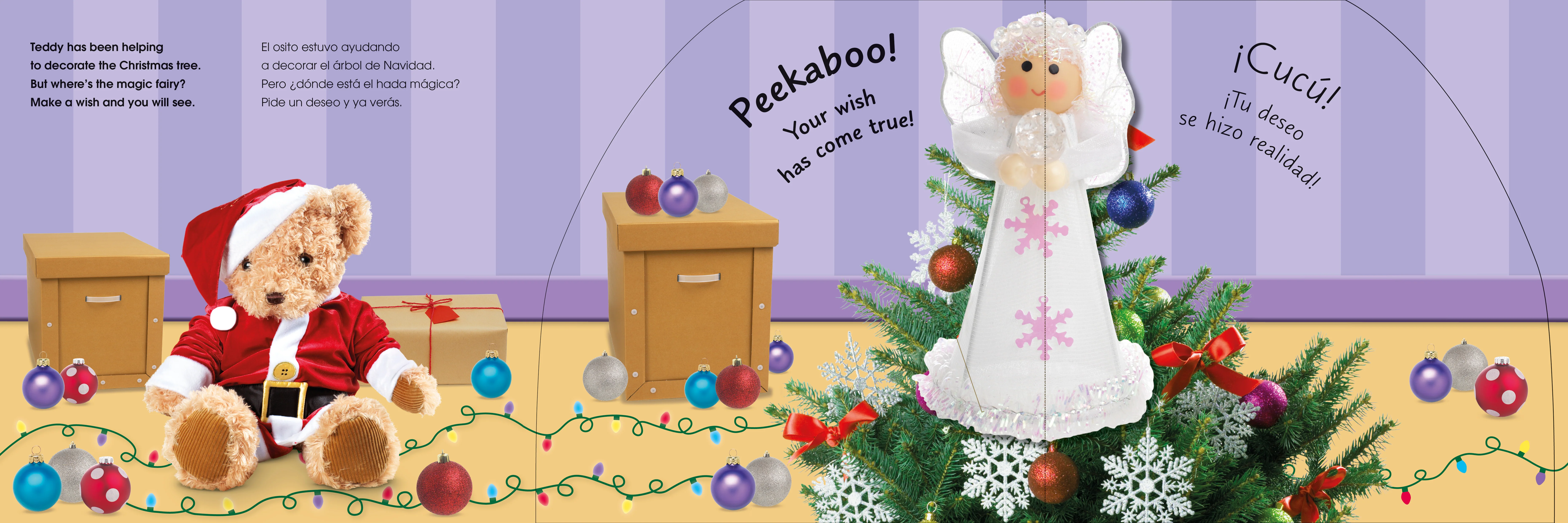 Bilingual Pop-Up Peekaboo! Christmas / La Navidad - Image 3