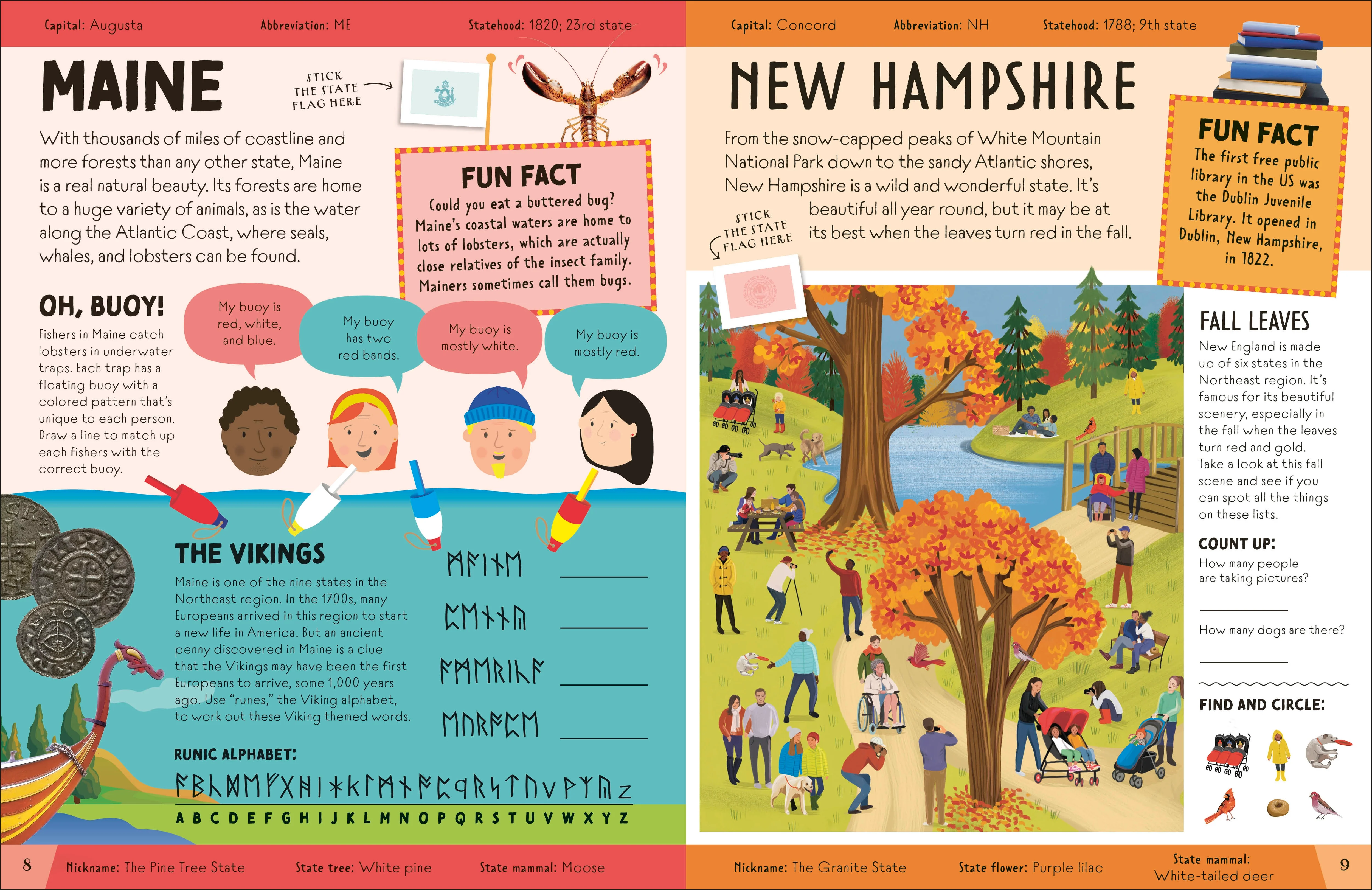 50 States Activity Book - Image 2
