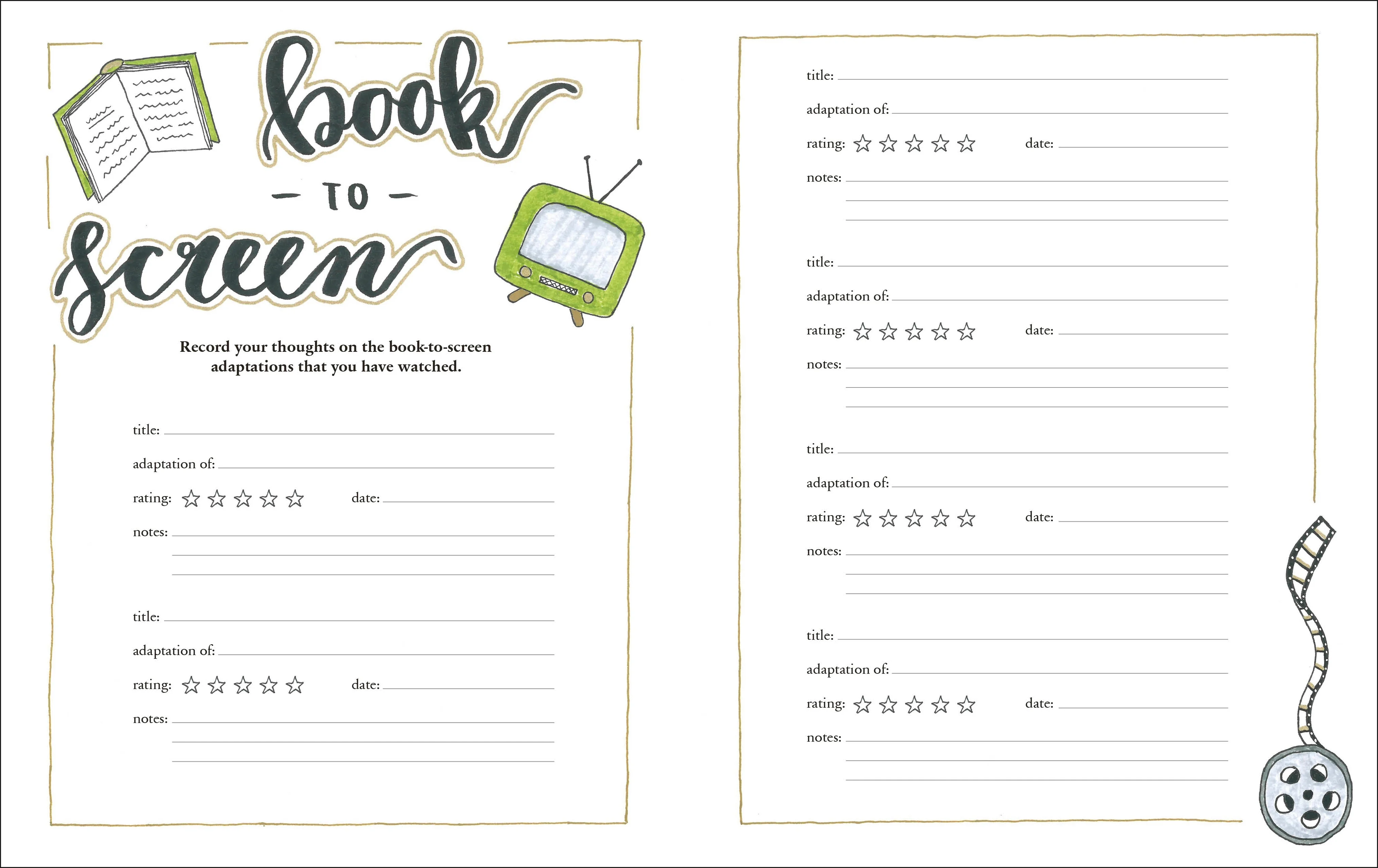 A Clockwork Reader Reading Journal - Image 6
