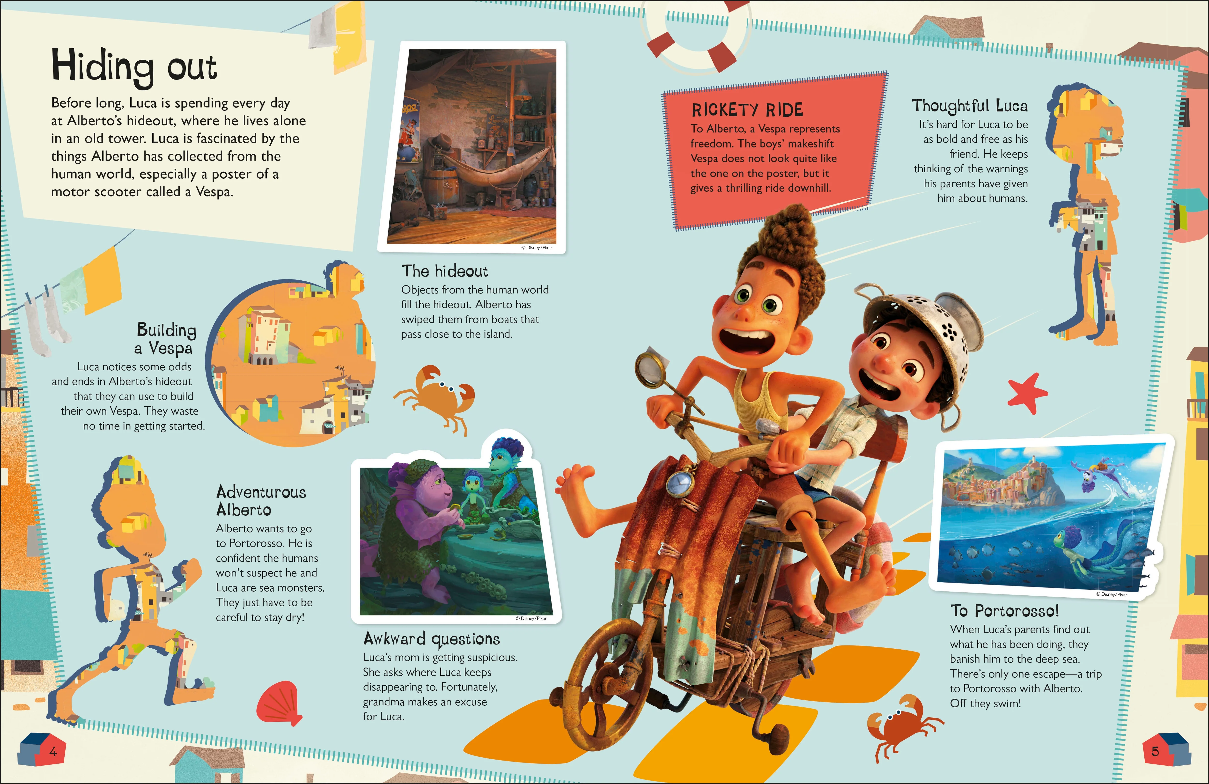 Disney Pixar Luca Ultimate Sticker Book - Image 3