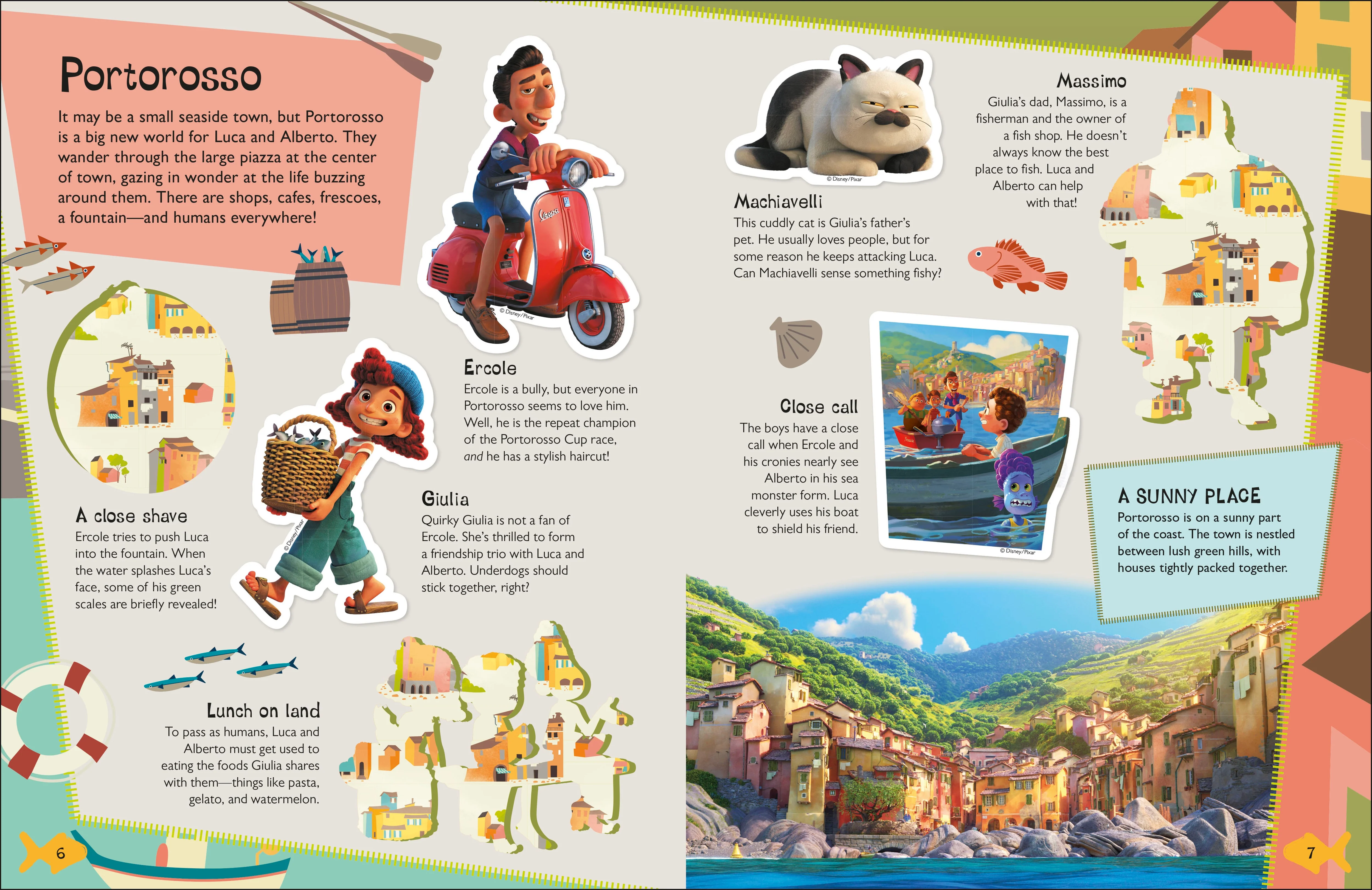 Disney Pixar Luca Ultimate Sticker Book - Image 4