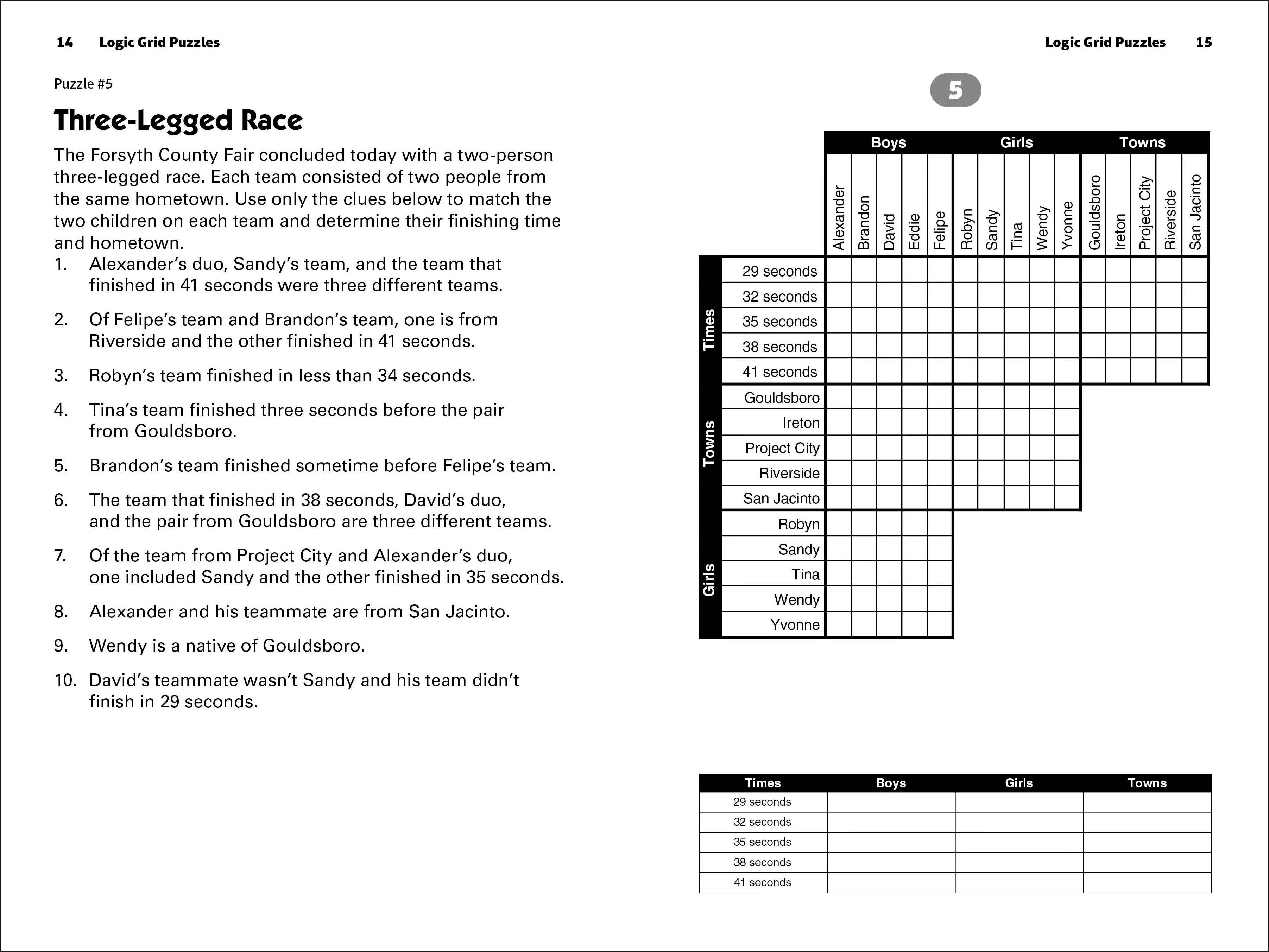 Puzzle Baron's Gigantic Book of Logic Puzzles - Image 2
