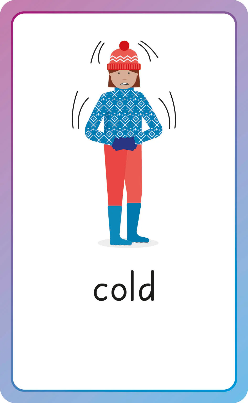 English for Everyone Junior First Words Flash Cards - Image 6