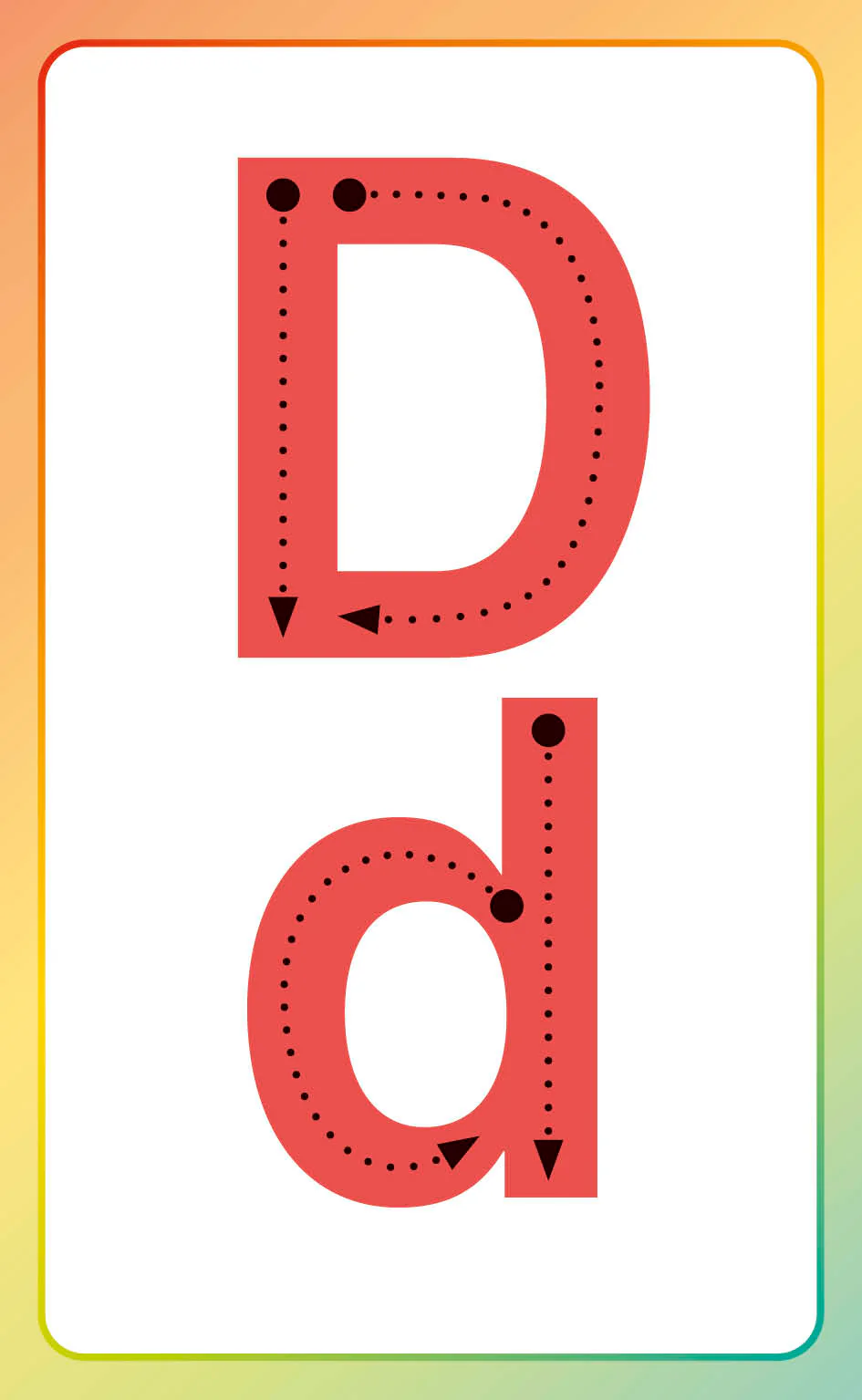 English for Everyone Junior English Alphabet Flash Cards - Image 4