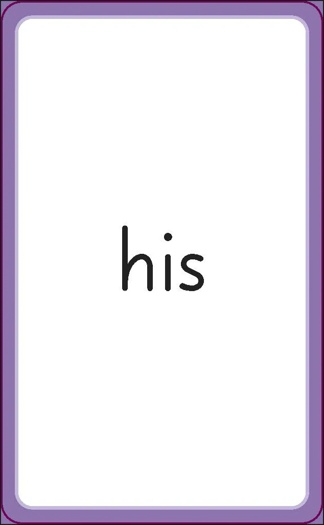 English for Everyone Junior Sight Words Flashcards - Image 4