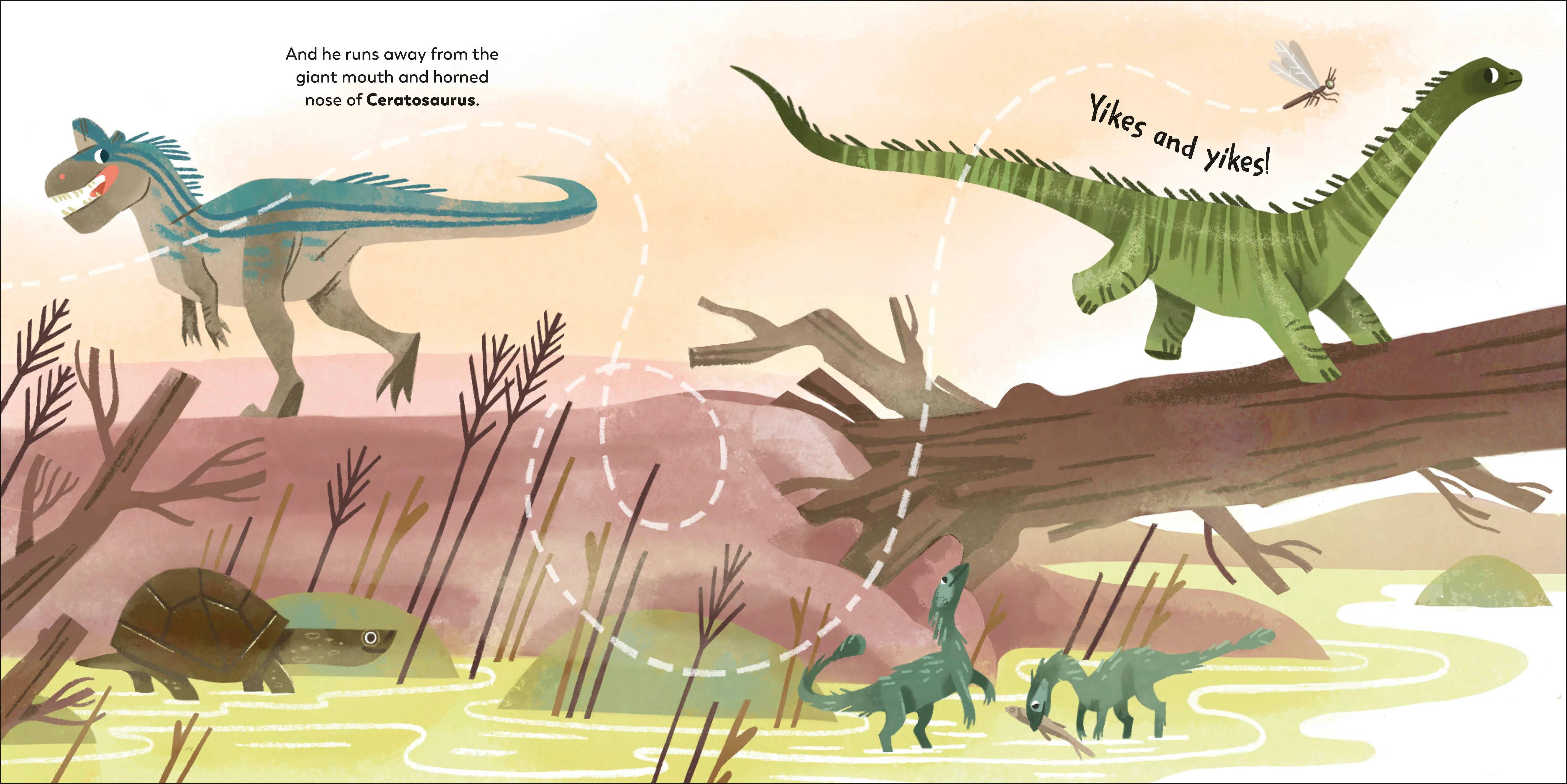 A Dinosaur's Day: Diplodocus Finds Its Family - Image 4