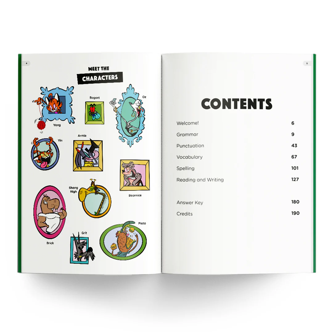 Mrs Wordsmith 4th Grade English Humongous Workbook - Image 3