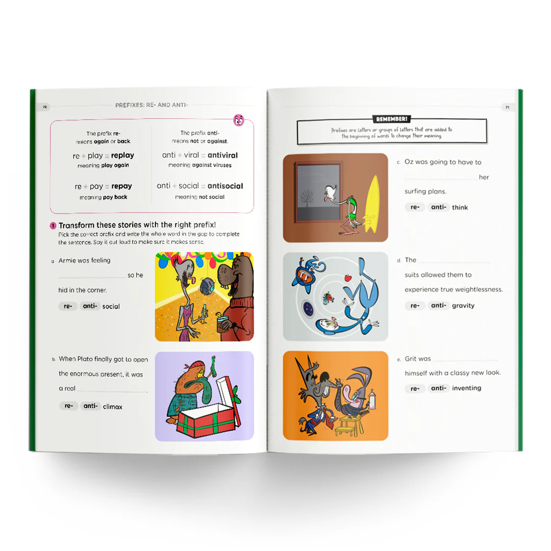Mrs Wordsmith 4th Grade English Humongous Workbook - Image 6