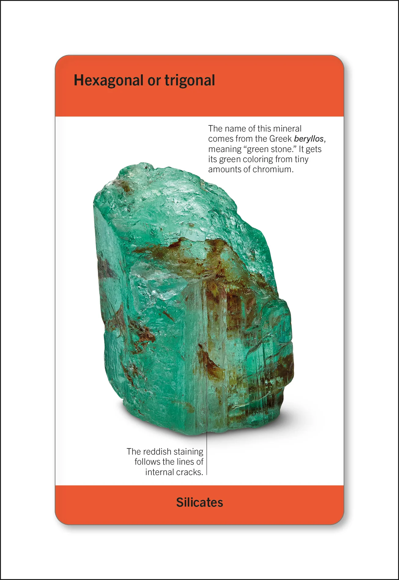 Our World in Pictures Rocks & Minerals Flash Cards - Image 6