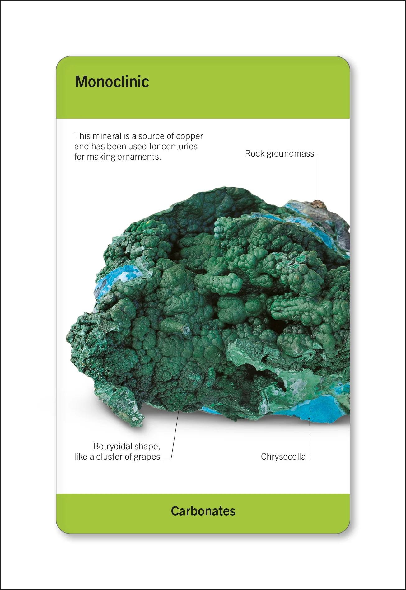 Our World in Pictures Rocks & Minerals Flash Cards - Image 8