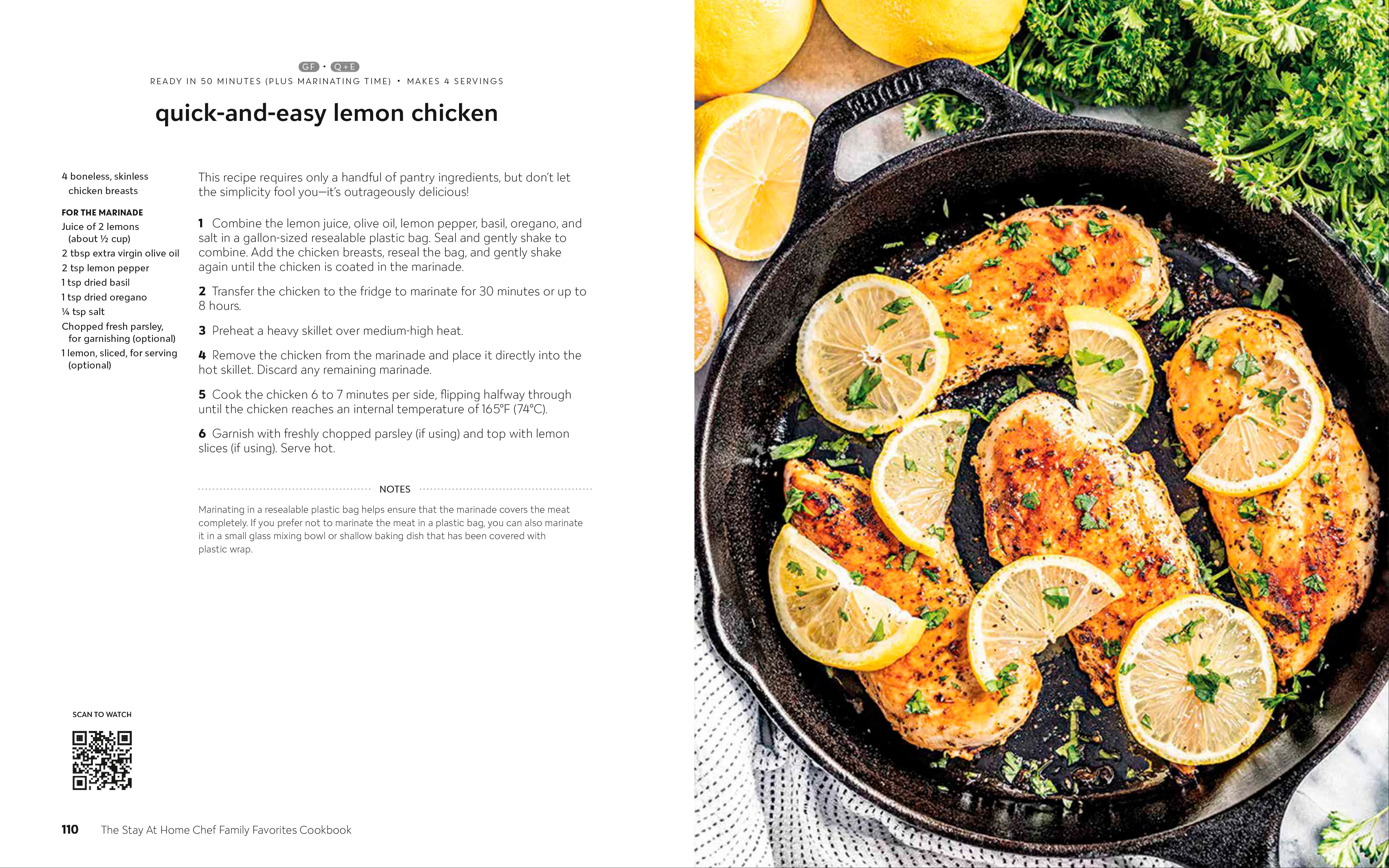 The Stay At Home Chef Family Favorites Cookbook - Image 4