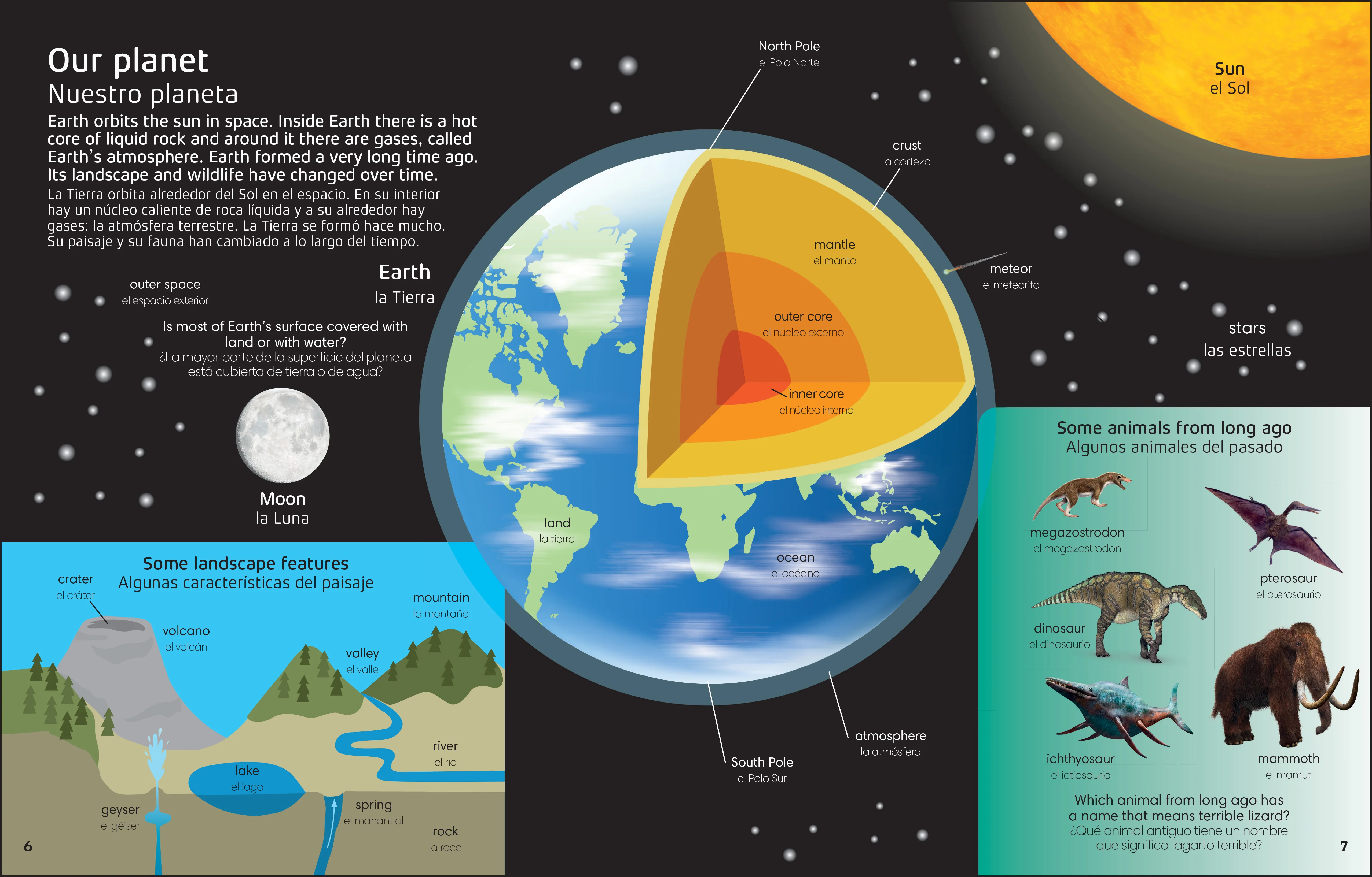 1000 Bilingual words Nature English-Spanish/1000 Palabras bilingues Naturaleza ingles espanol - Image 2