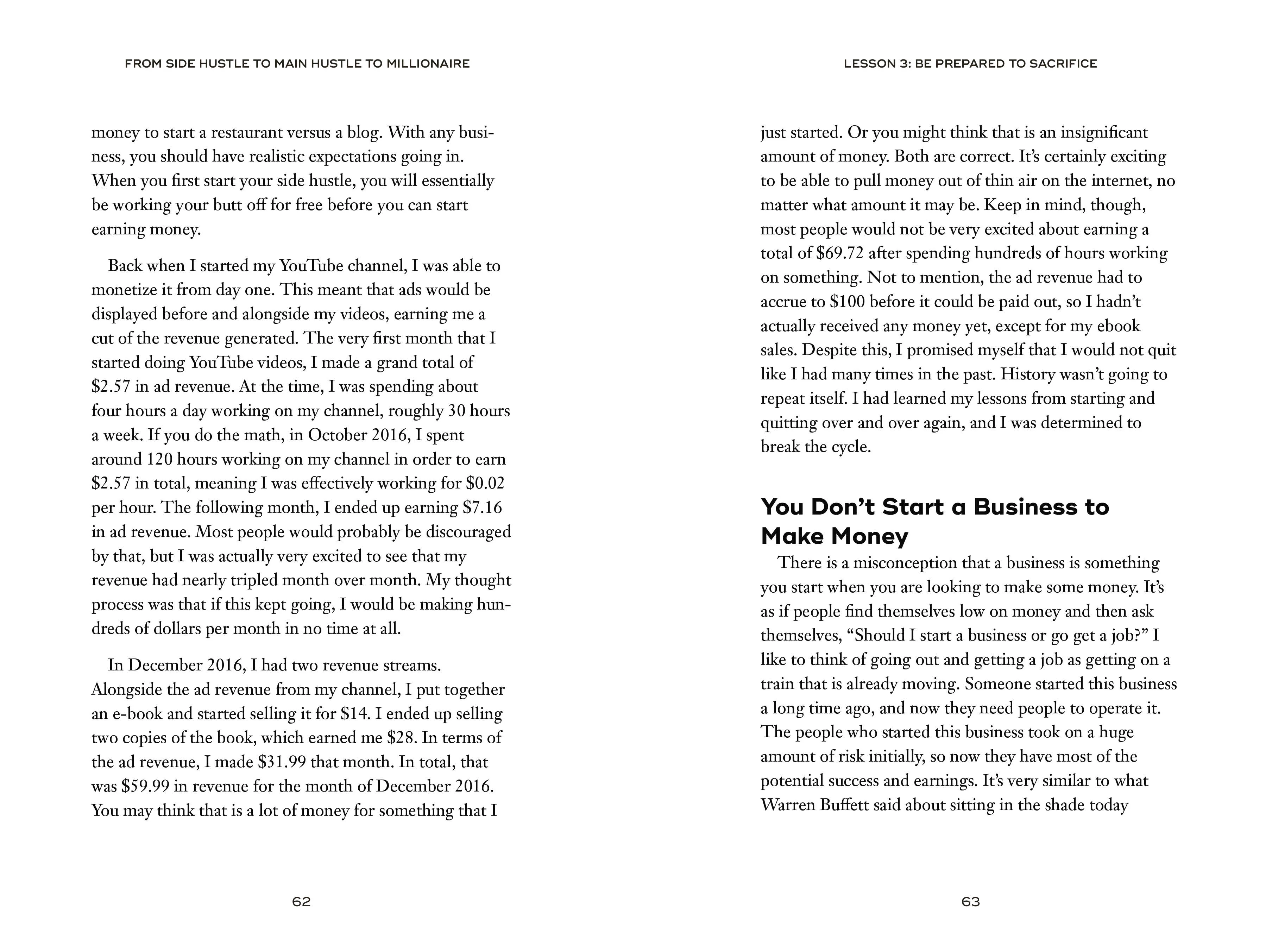 From Side Hustle to Main Hustle to Millionaire - Image 3