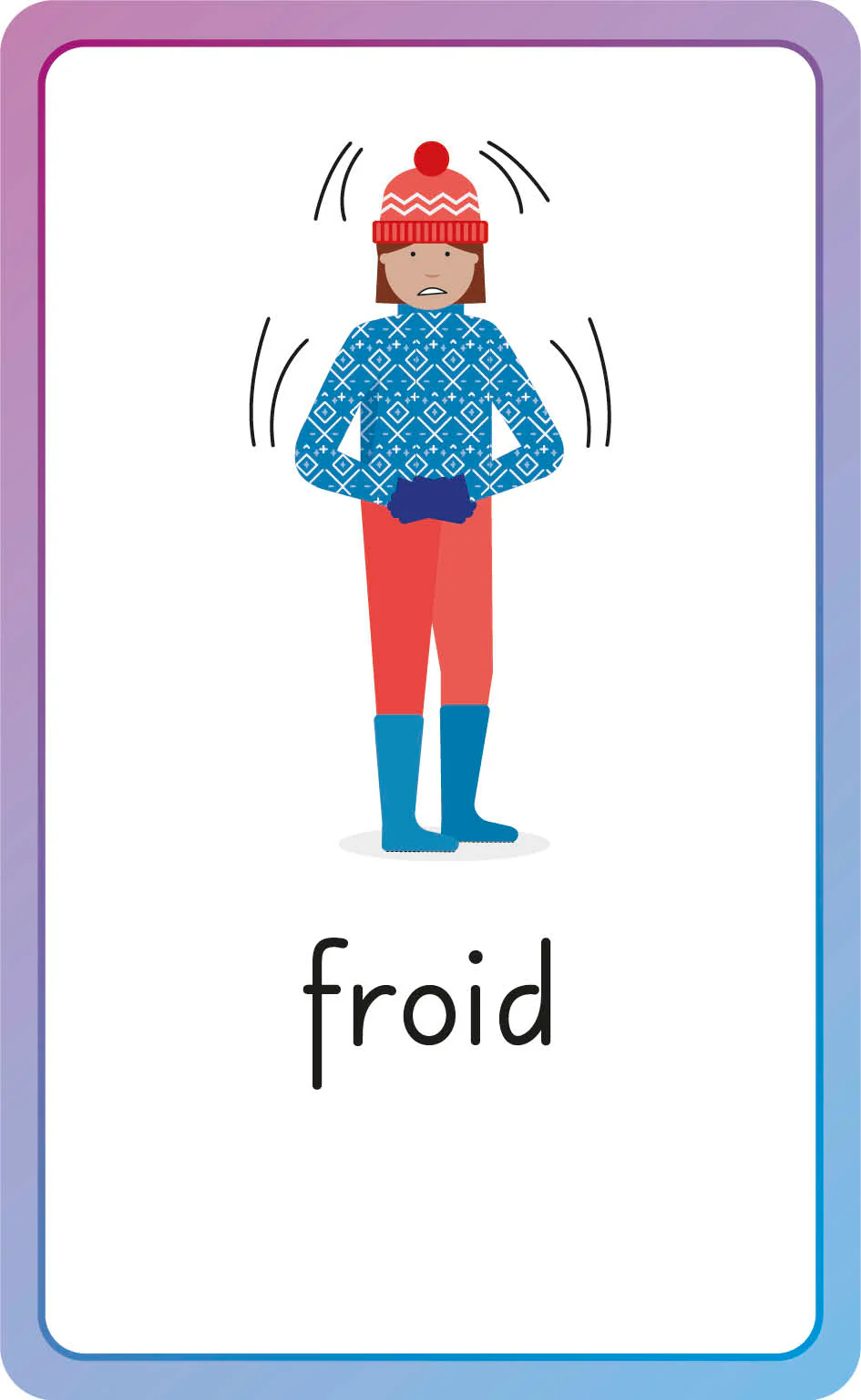 French for Everyone Junior First Words Flash Cards - Image 17