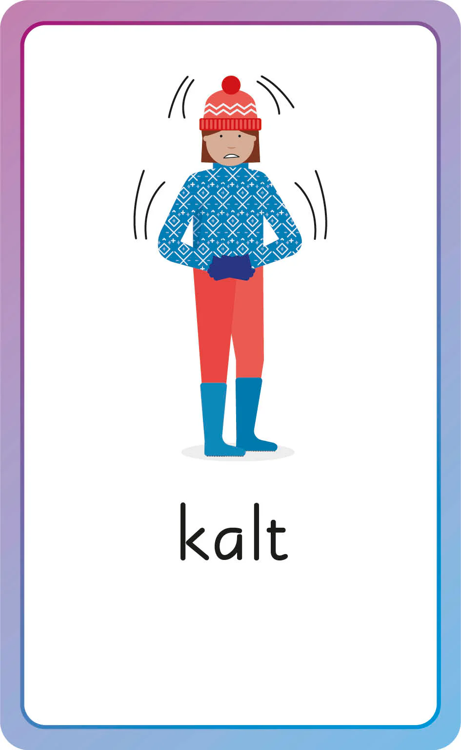 German for Everyone Junior First Words Flash Cards - Image 20