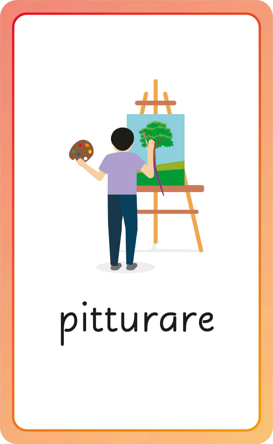 Italian for Everyone Junior First Words Flash Cards - Image 8