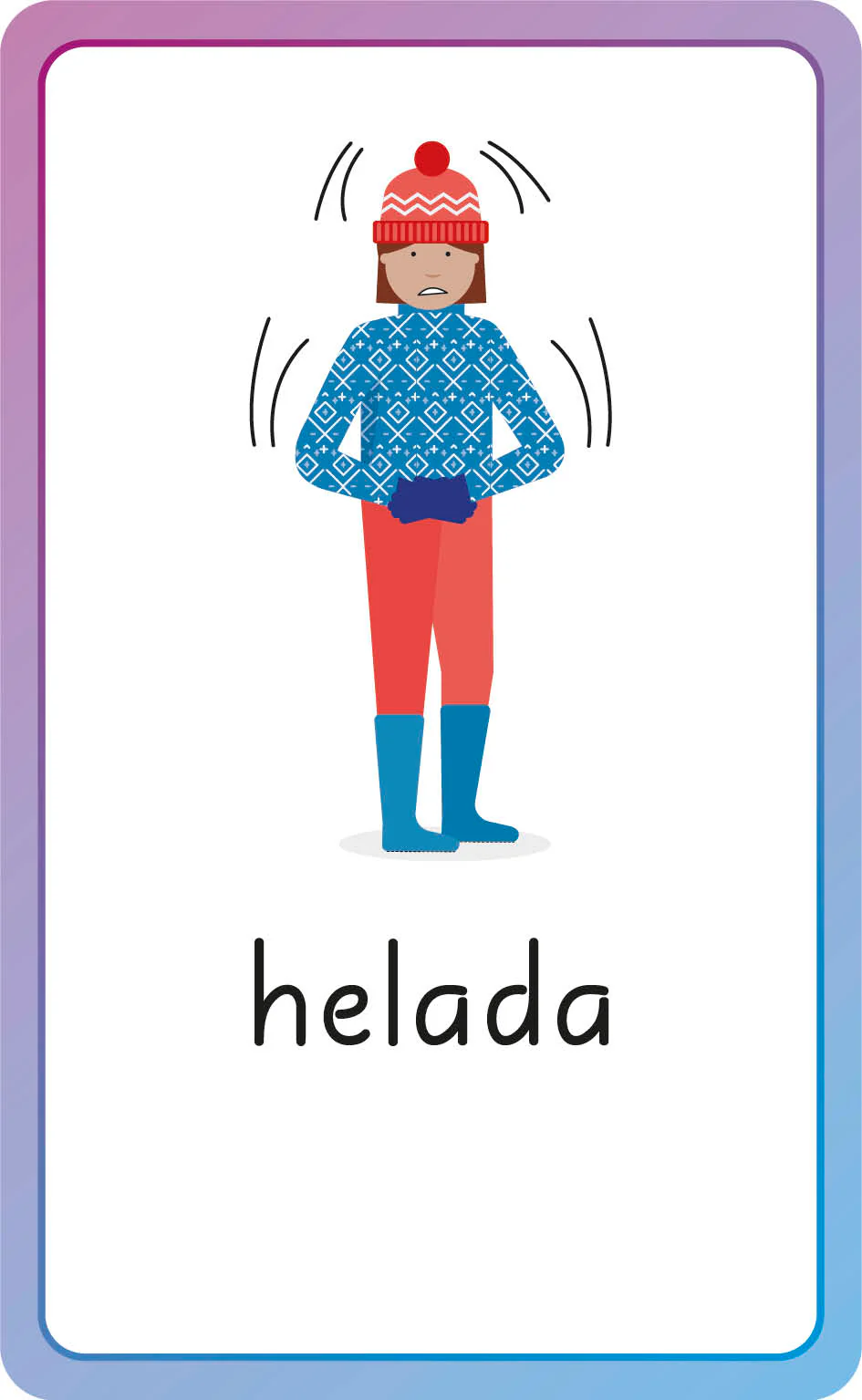 Spanish for Everyone Junior First Words Flash Cards - Image 10