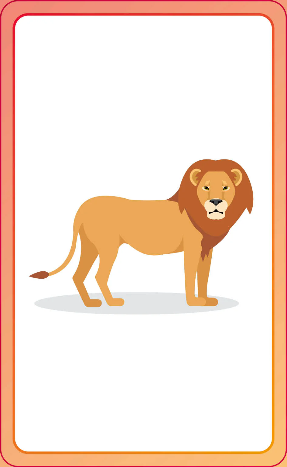 English for Everyone Junior First Words Animals Flash Cards - Image 17