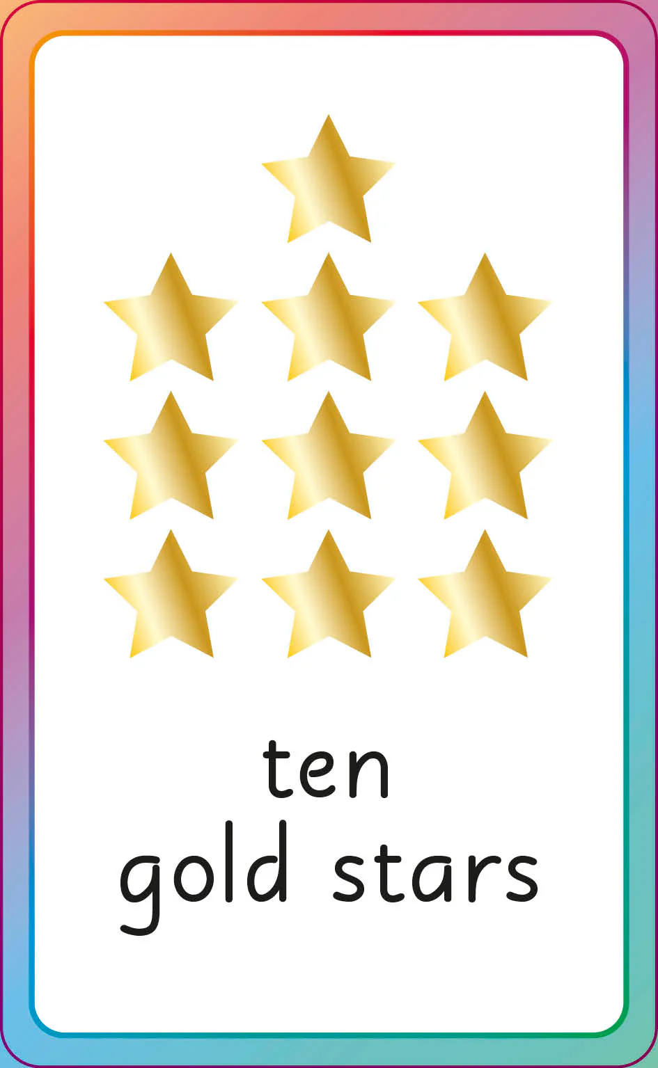English for Everyone Junior My First Colors, Shapes and Numbers Cards - Image 8
