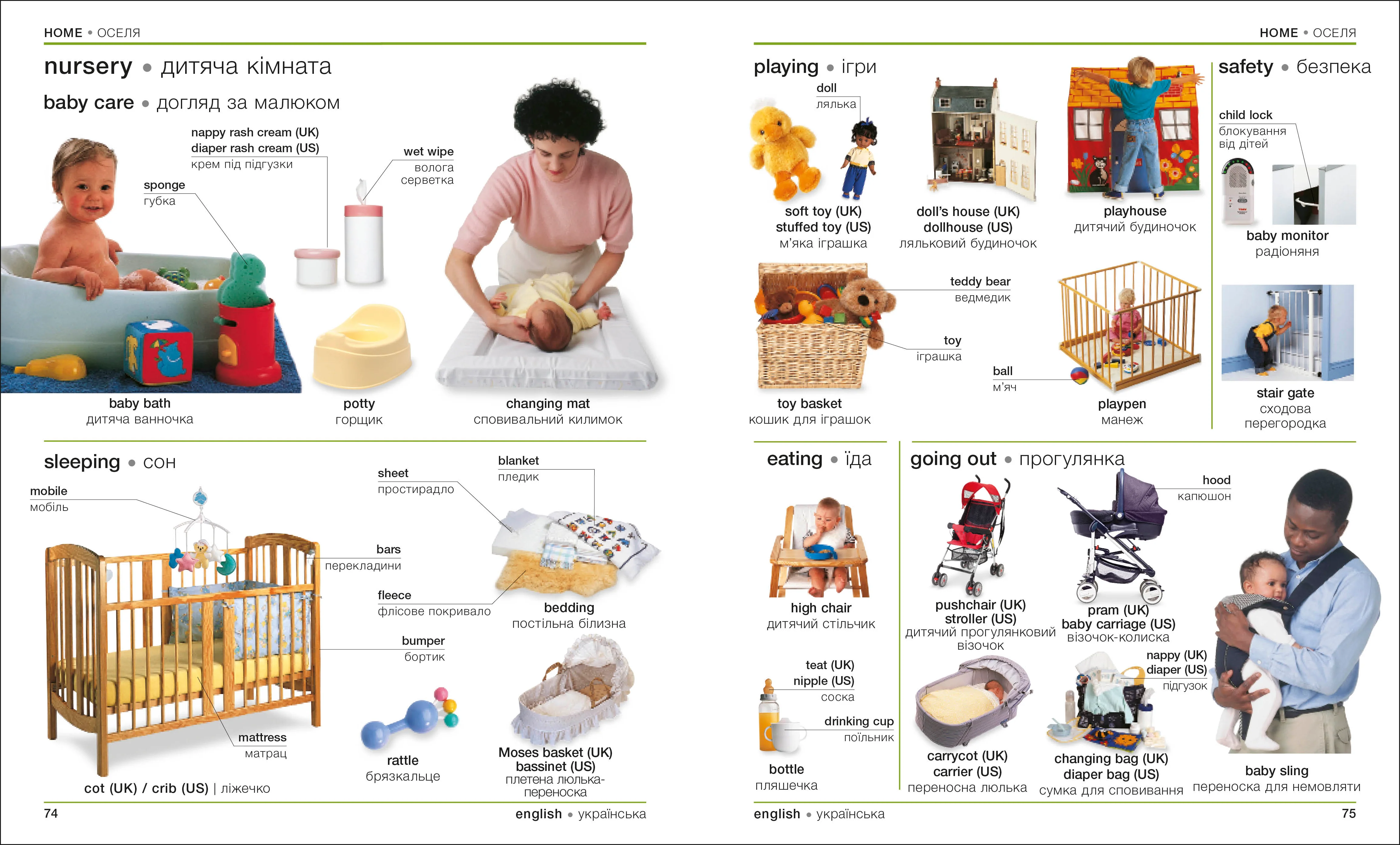 Ukrainian English Bilingual Visual Dictionary - Image 2