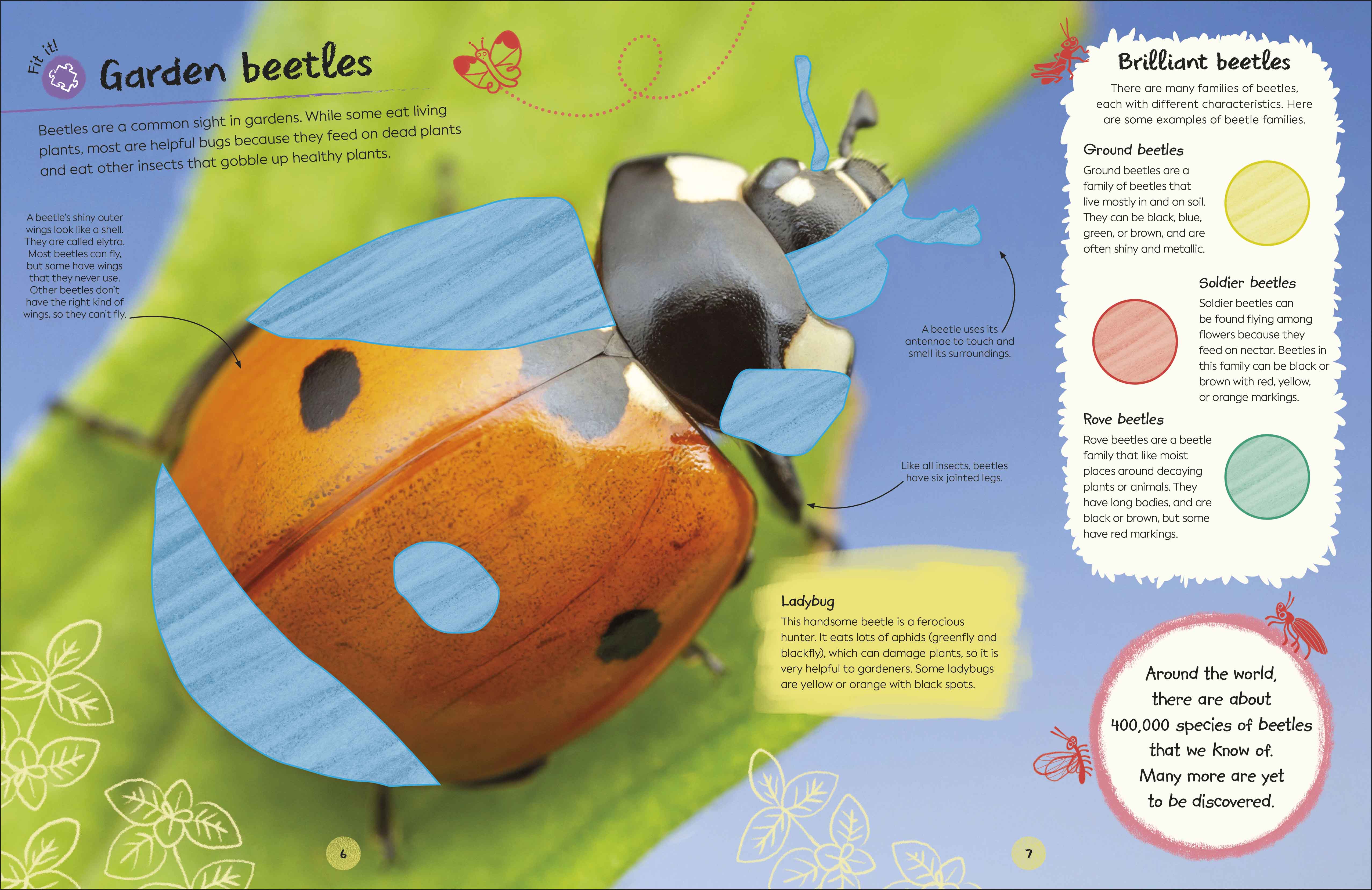 Ultimate Sticker Book Garden Bugs - Image 3
