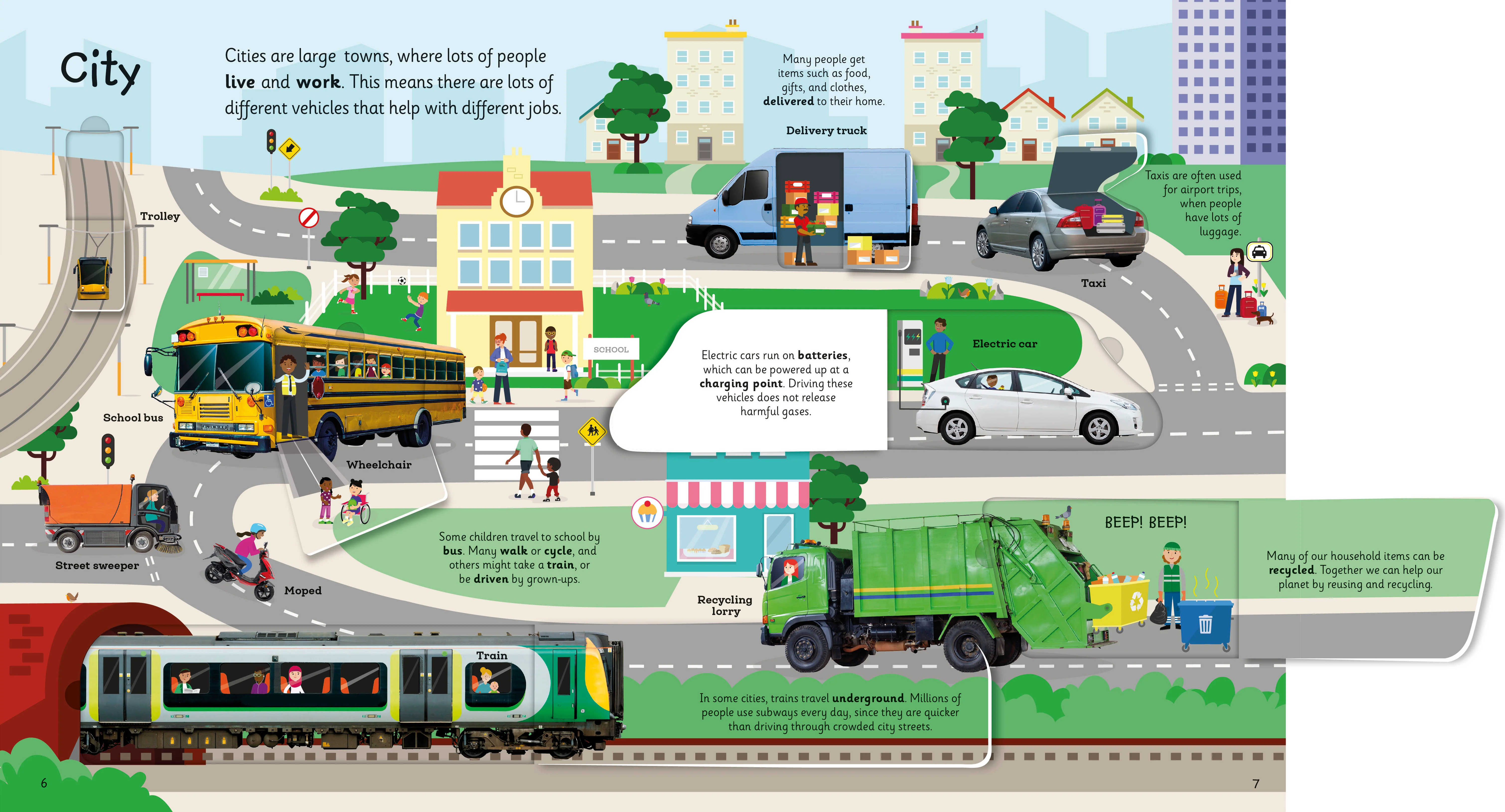 My Very Important Lift-the-Flap Book: Vehicles and Things That Go - Image 5