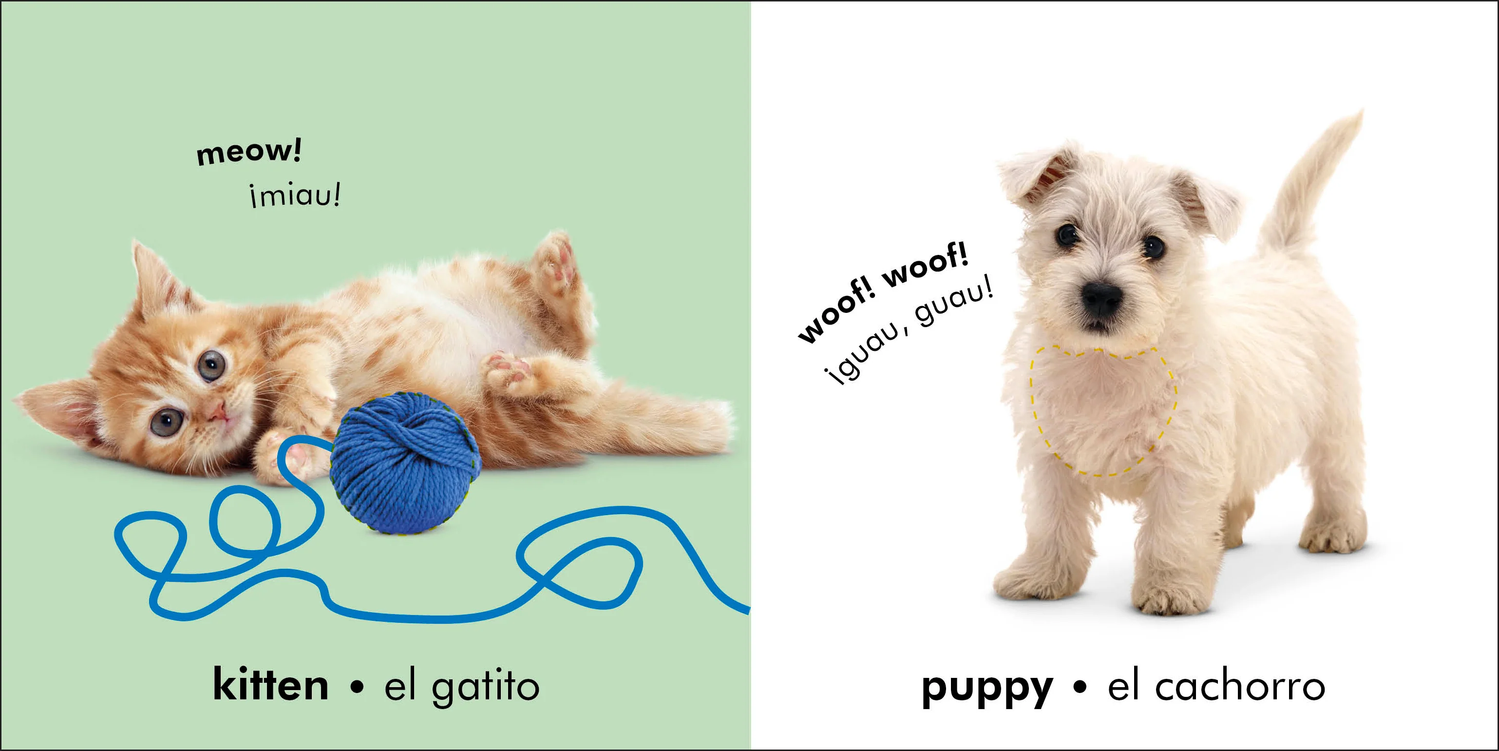 Bilingual Baby Touch and Feel: Animals - Los animales - Image 2