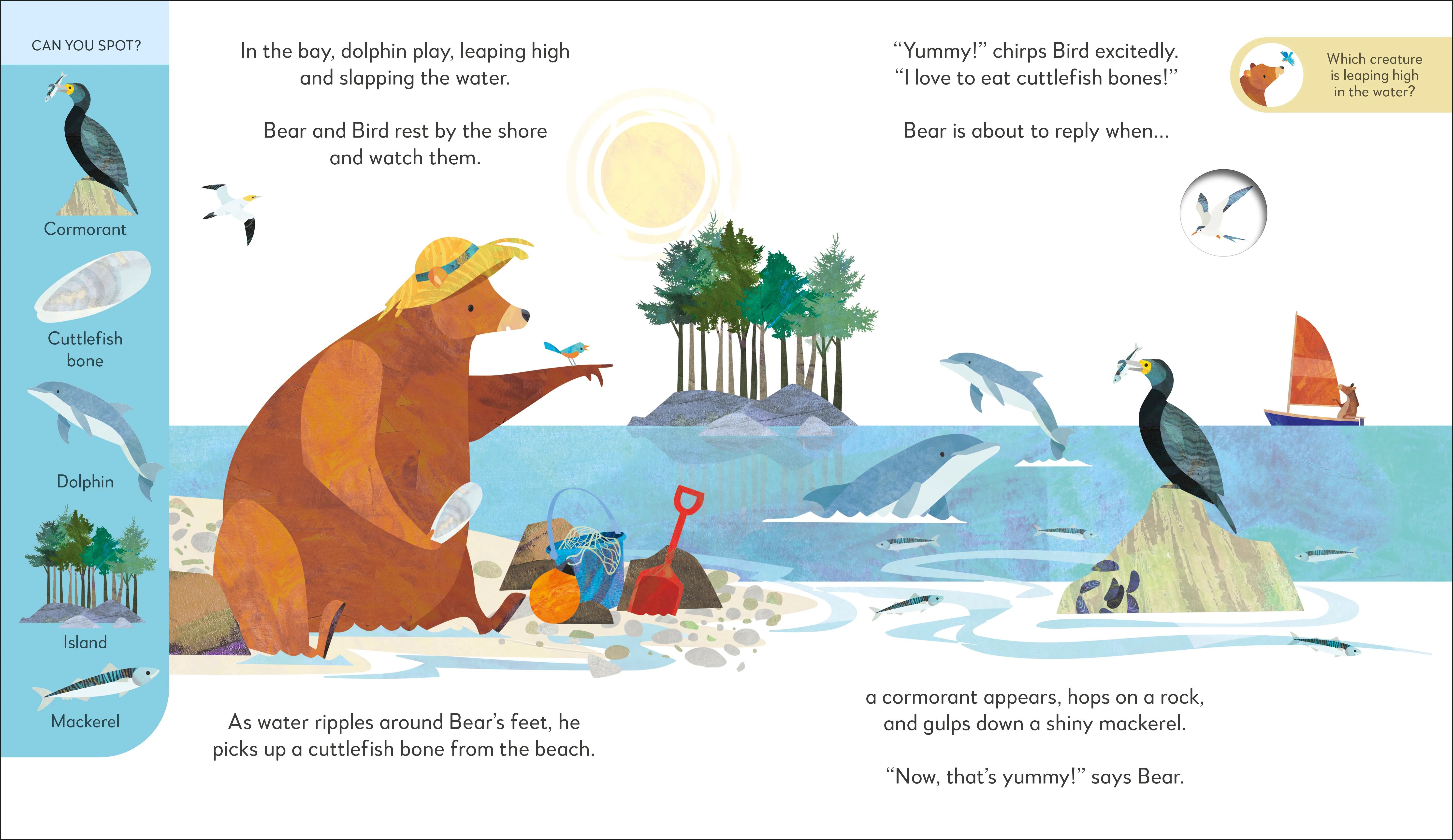 Jonny Lambert’s Bear and Bird Explore the Seashore - Image 3