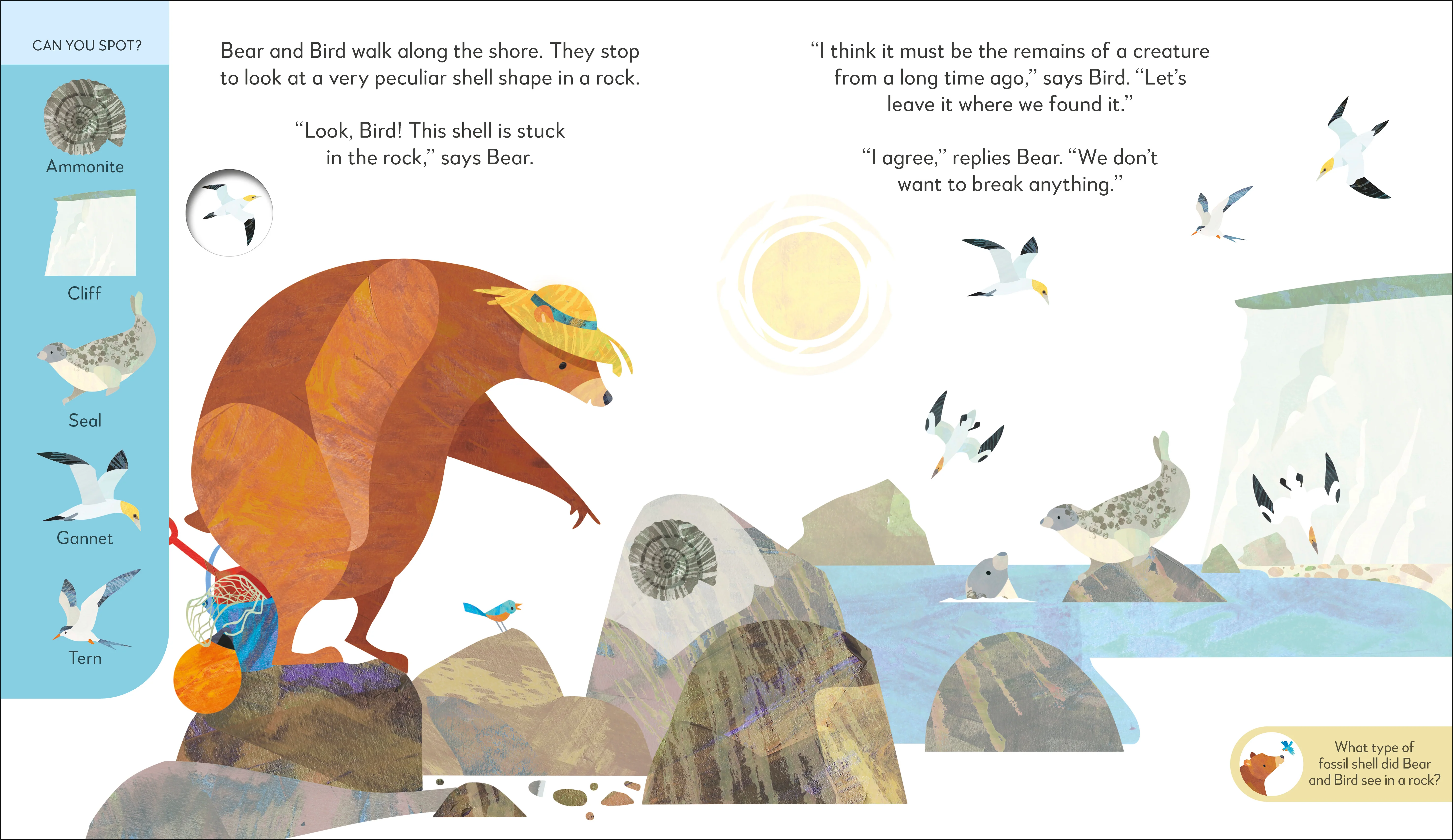 Jonny Lambert’s Bear and Bird Explore the Seashore - Image 4