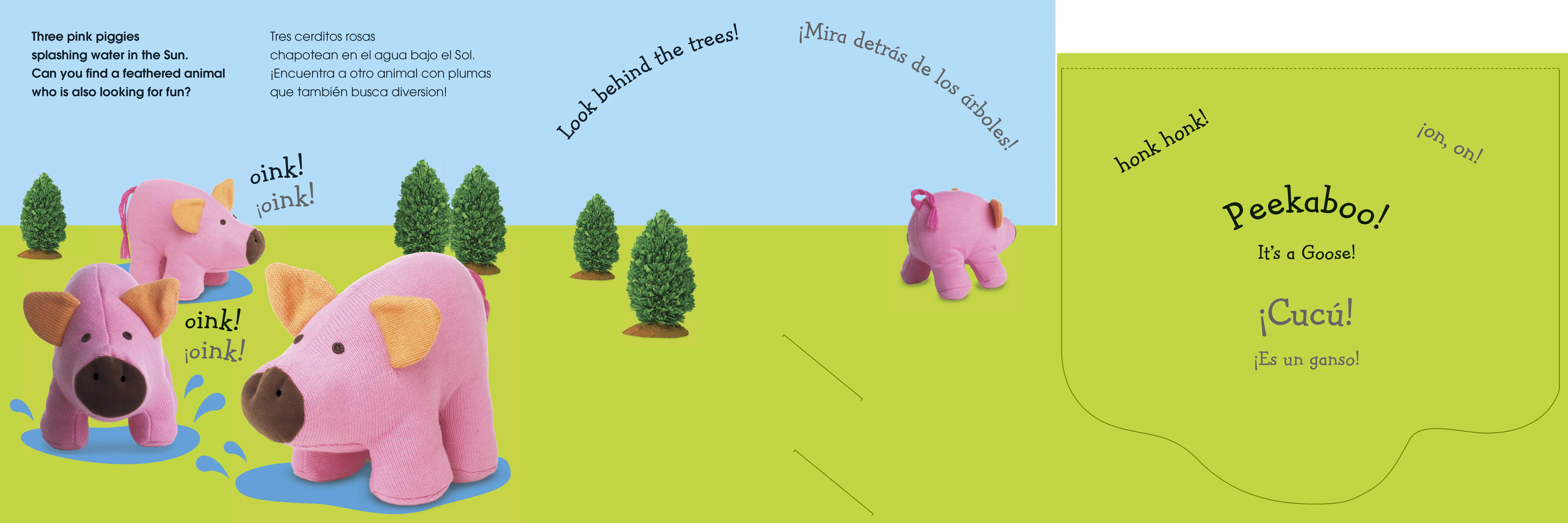 Bilingual Pop-Up Peekaboo! Farm / La granja - Image 2