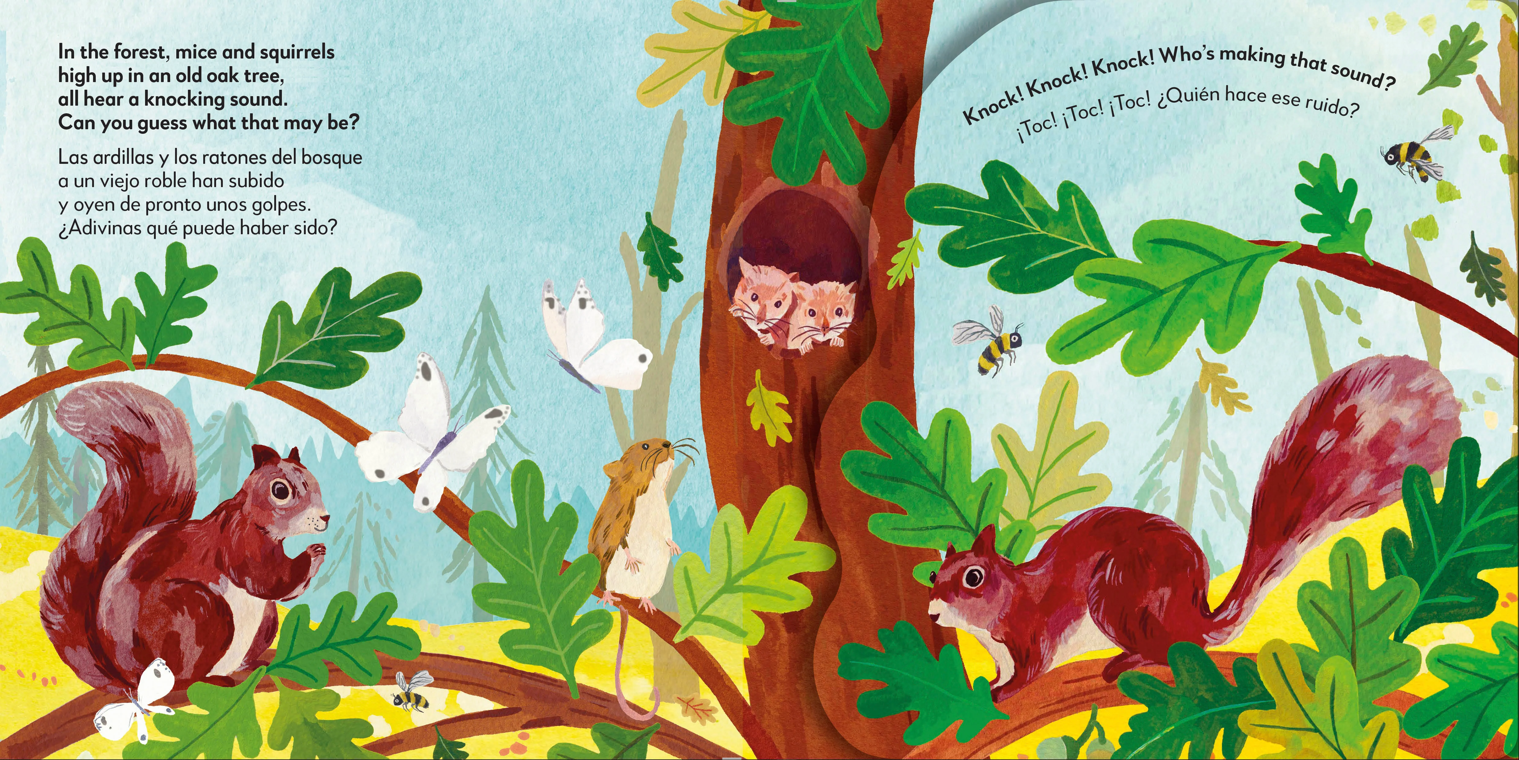 Bilingual Pop-Up Peekaboo! Forest - El bosque - Image 2