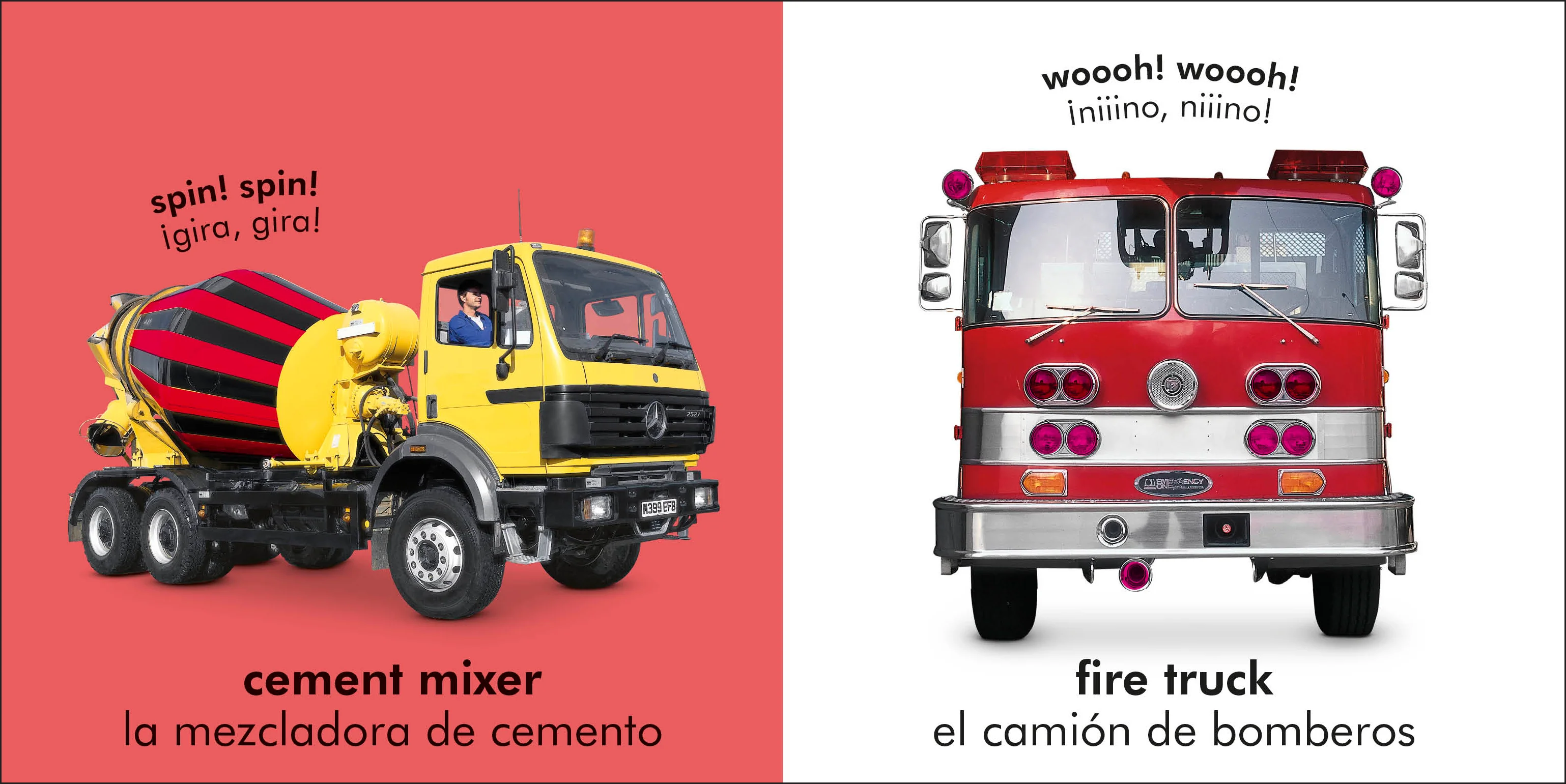 Bilingual Baby Touch and Feel Truck - Los camiones - Image 2