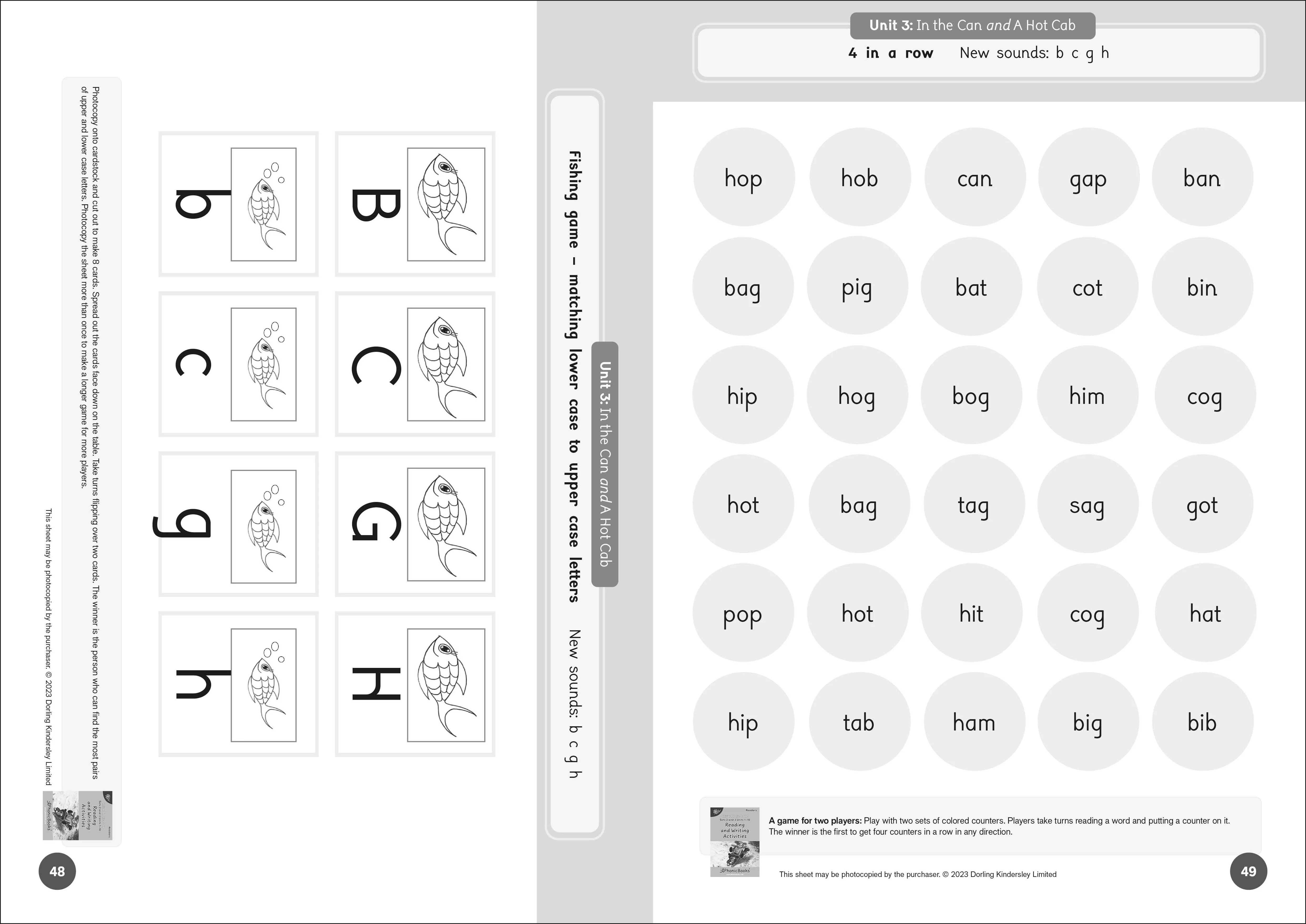 Phonic Books Dandelion Readers Reading and Writing Activities Set 2 Units 1-10 and Set 3 Units 1-10 - Image 8