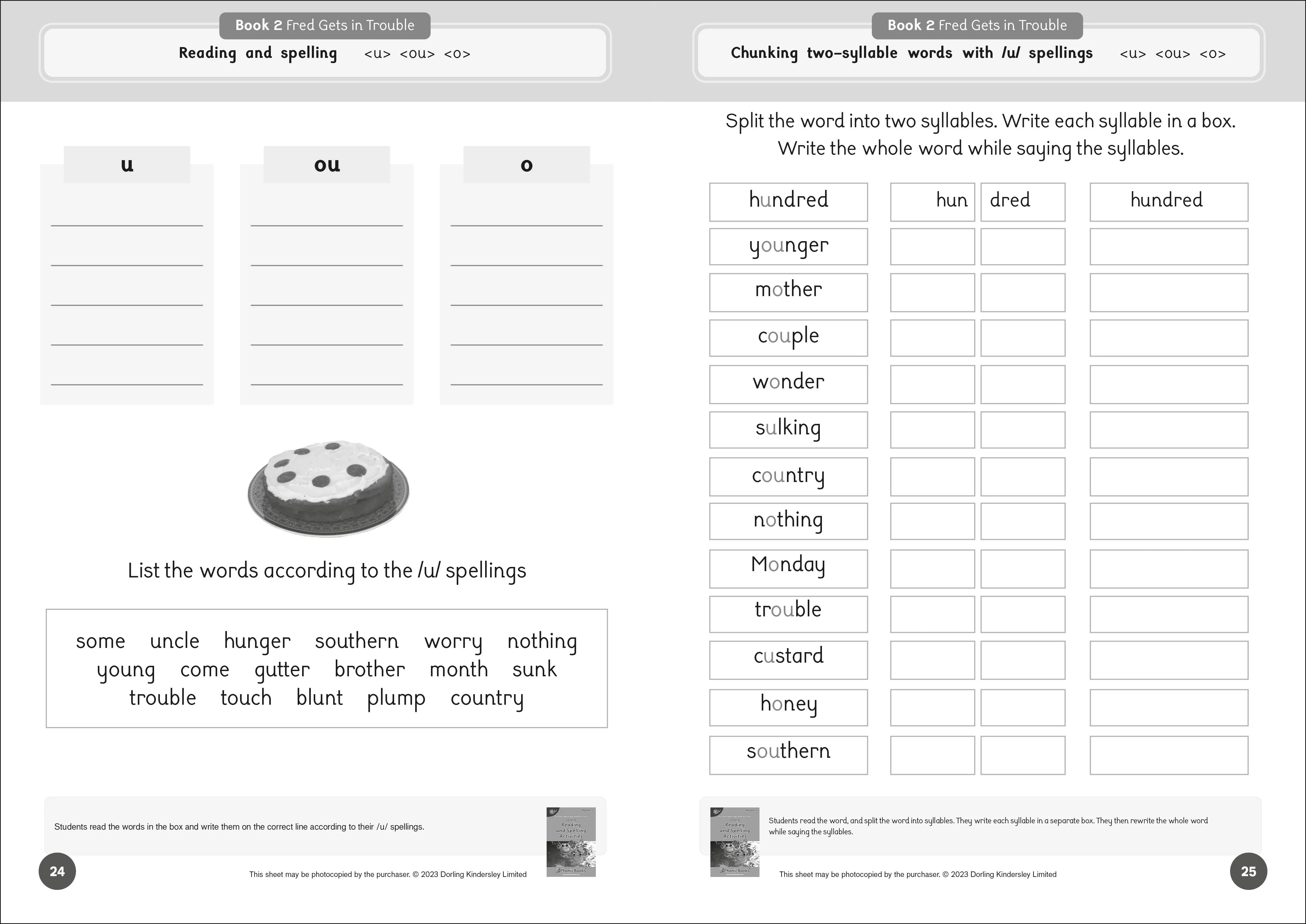 Phonic Books Dandelion Readers Reading and Spelling Activities Further Spellings and Suffixes Level 4 - Image 4