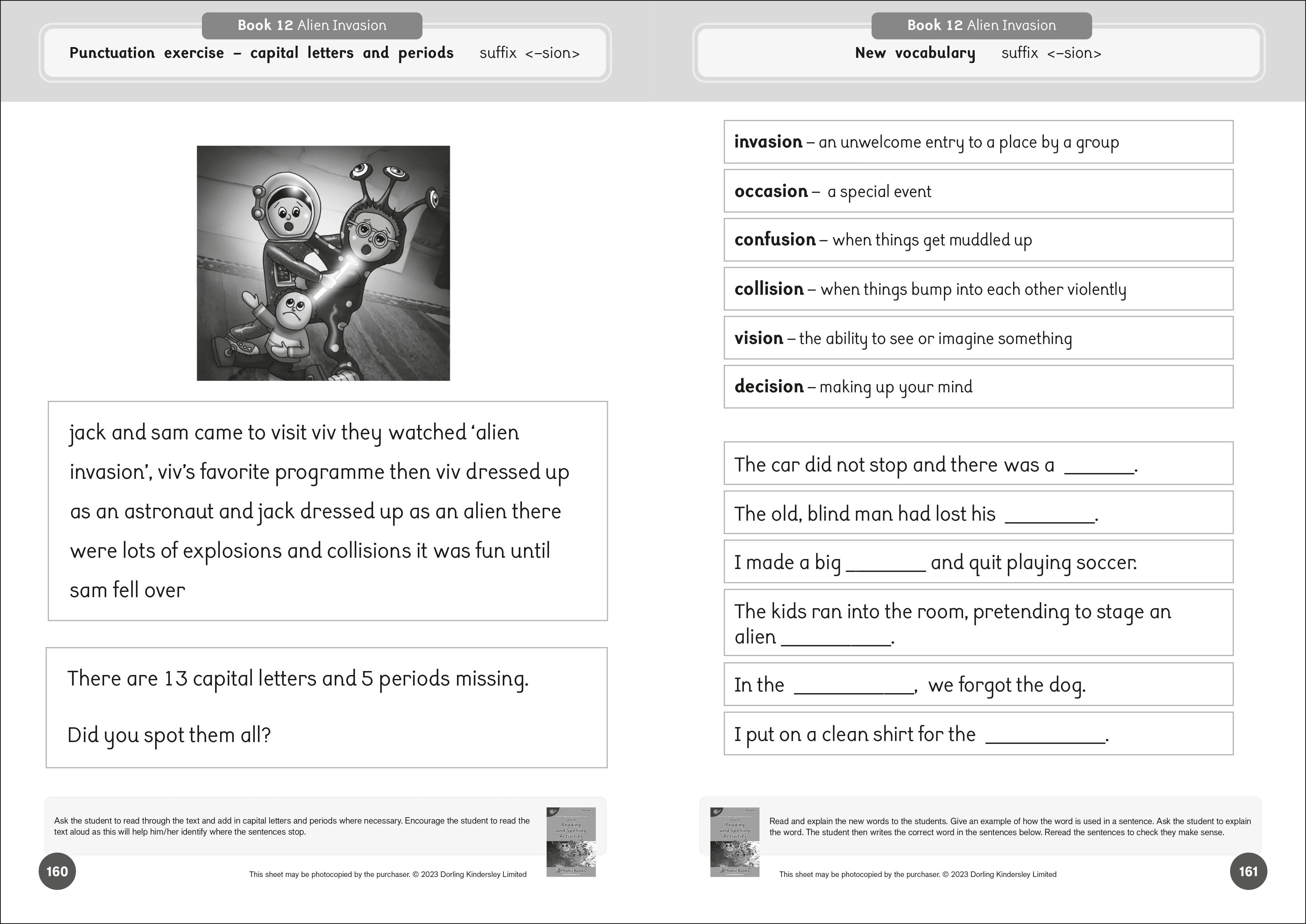 Phonic Books Dandelion Readers Reading and Spelling Activities Further Spellings and Suffixes Level 4 - Image 7