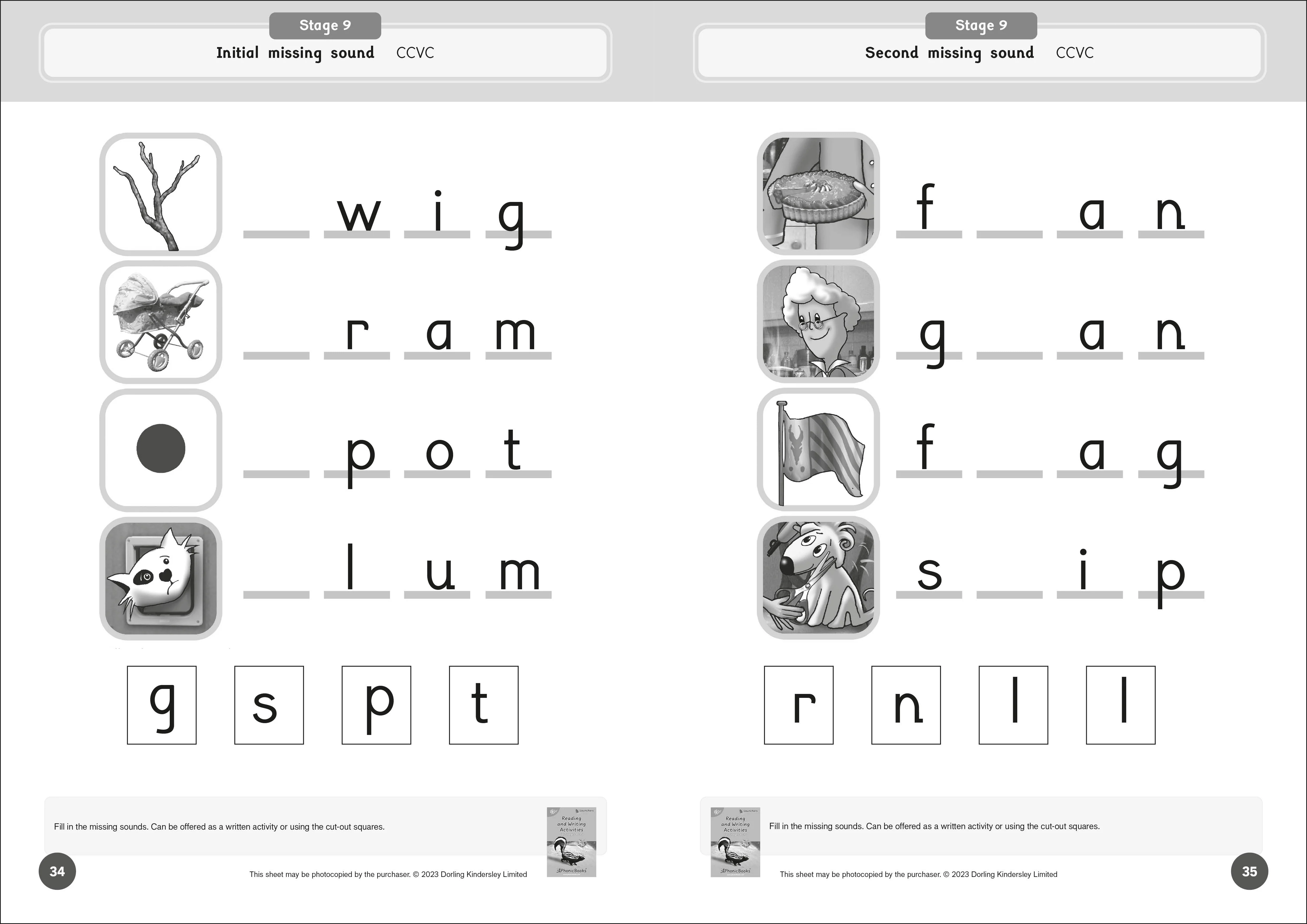 Phonic Books Dandelion Launchers Extras Reading and Writing Activities for Stages 8-15 - Image 4