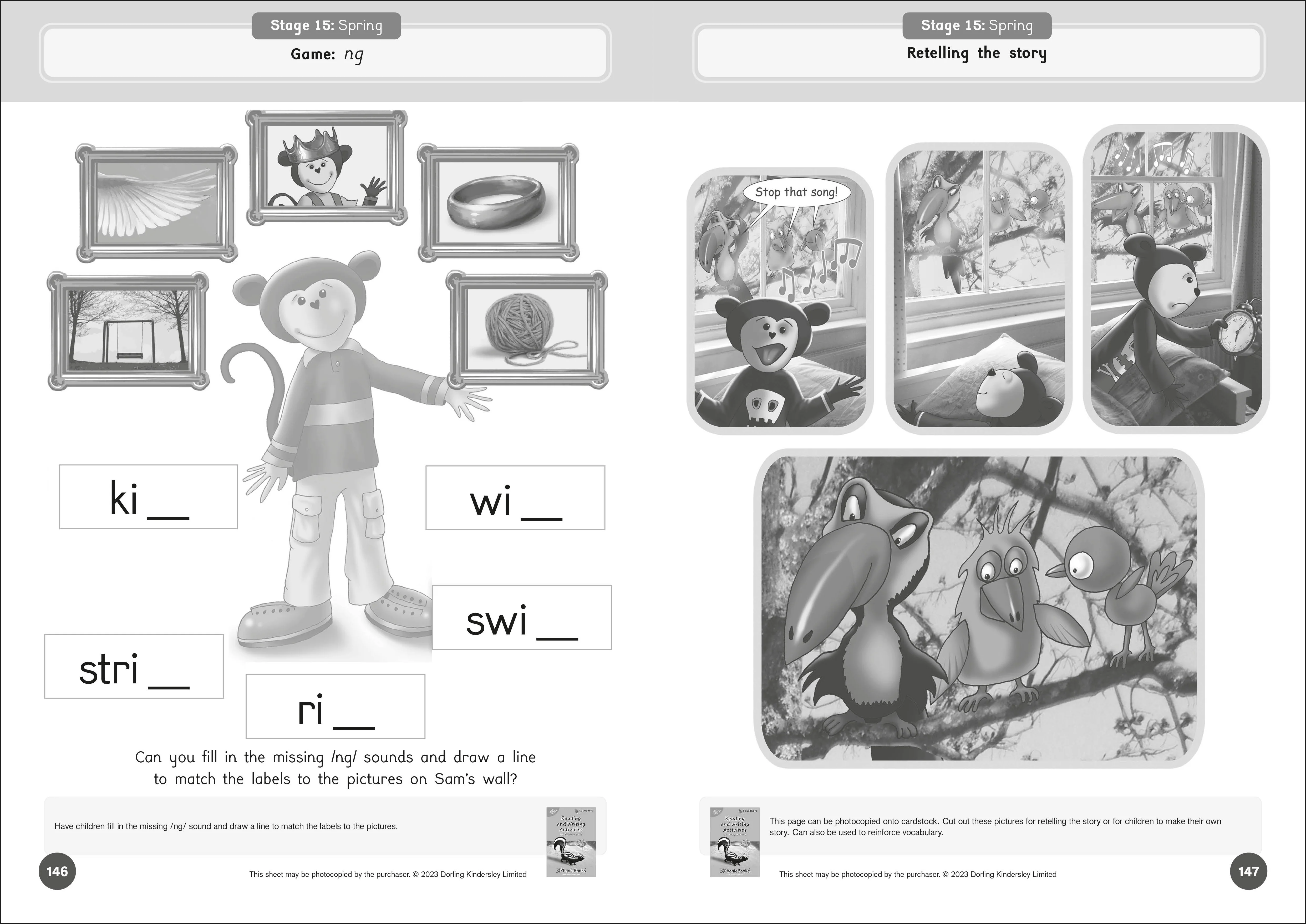 Phonic Books Dandelion Launchers Extras Reading and Writing Activities for Stages 8-15 - Image 6