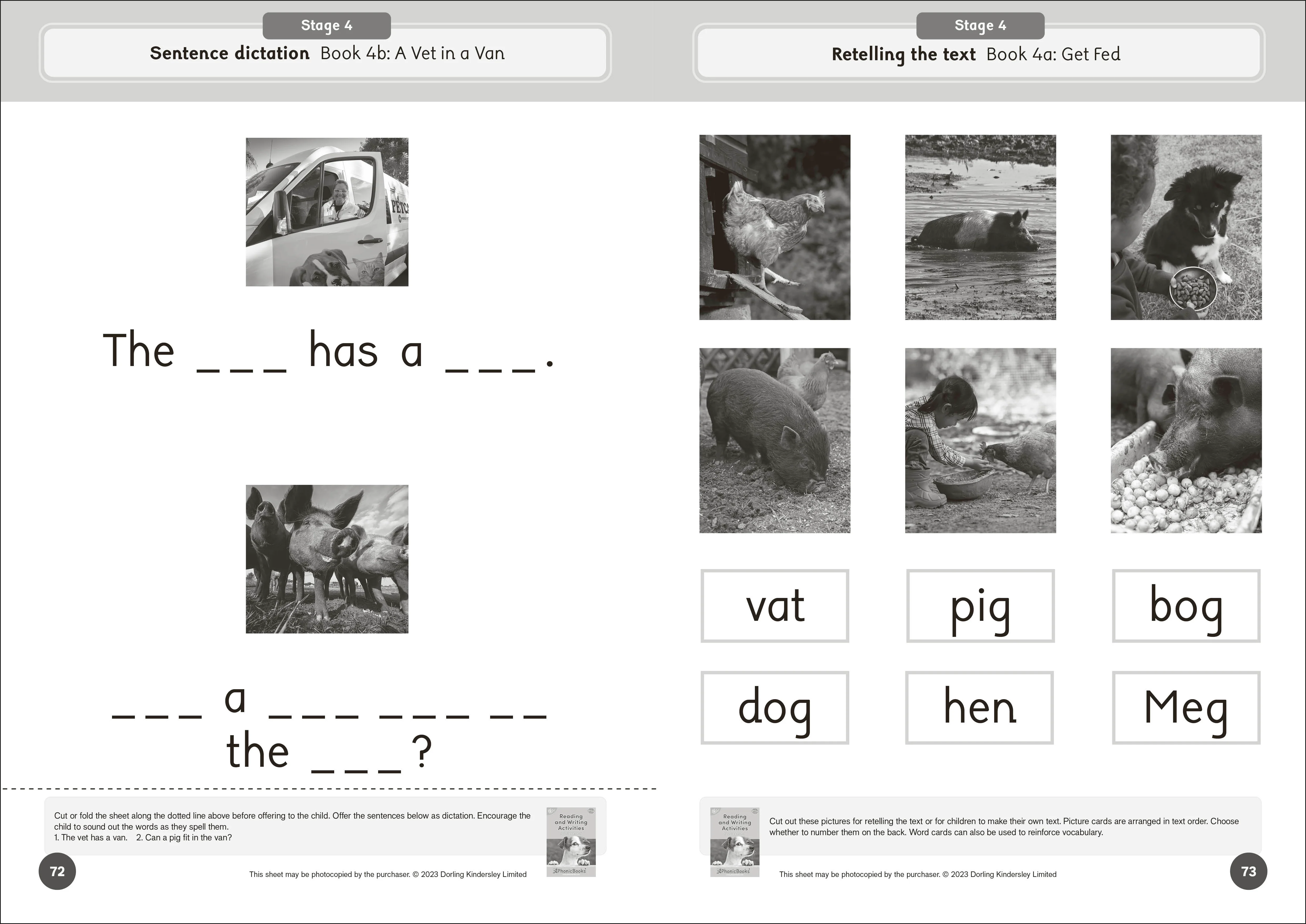 Phonic Books Dandelion World Reading and Writing Activities for Stages 1-7 - Image 4