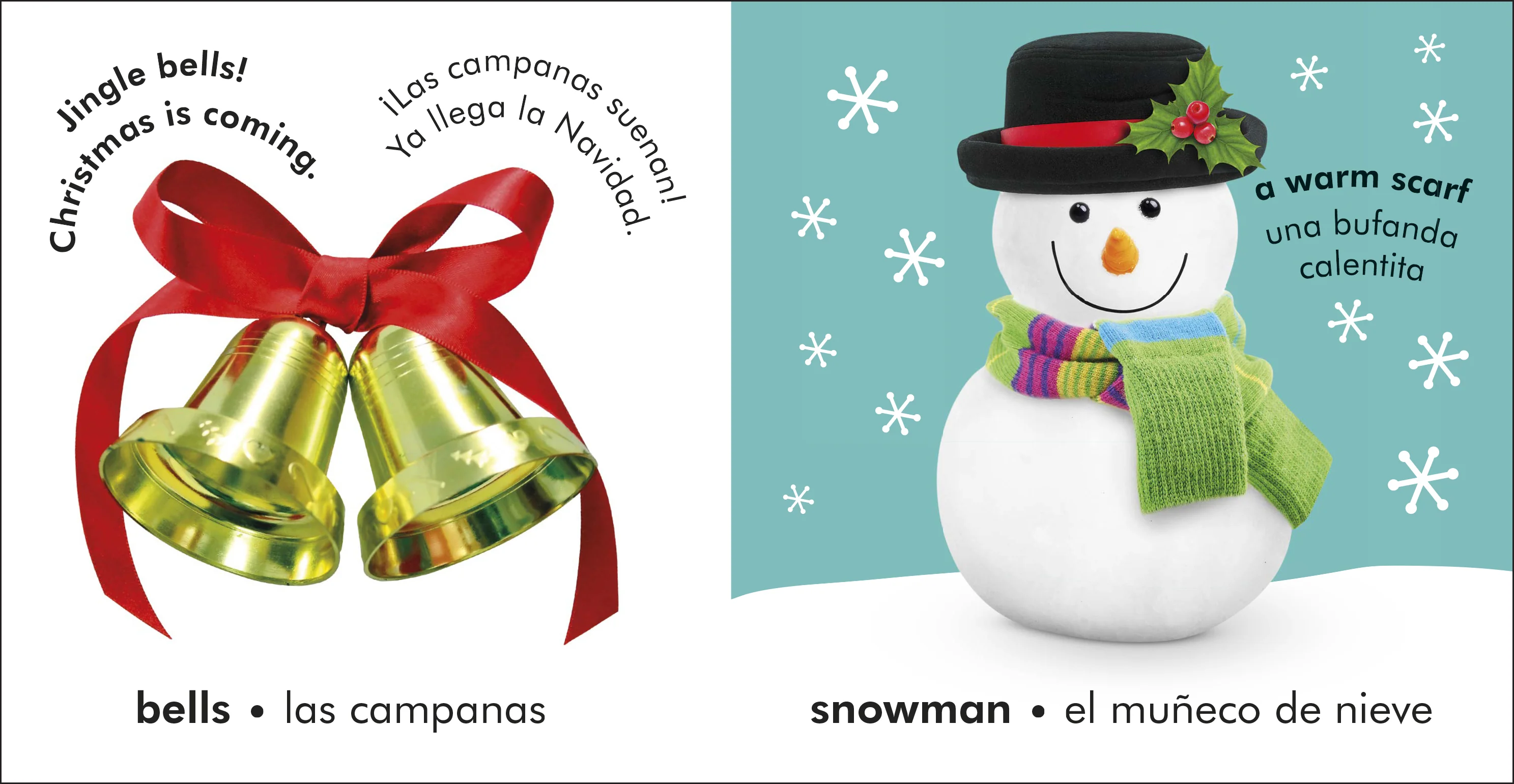 Bilingual Baby Touch and Feel Merry Christmas - Image 2