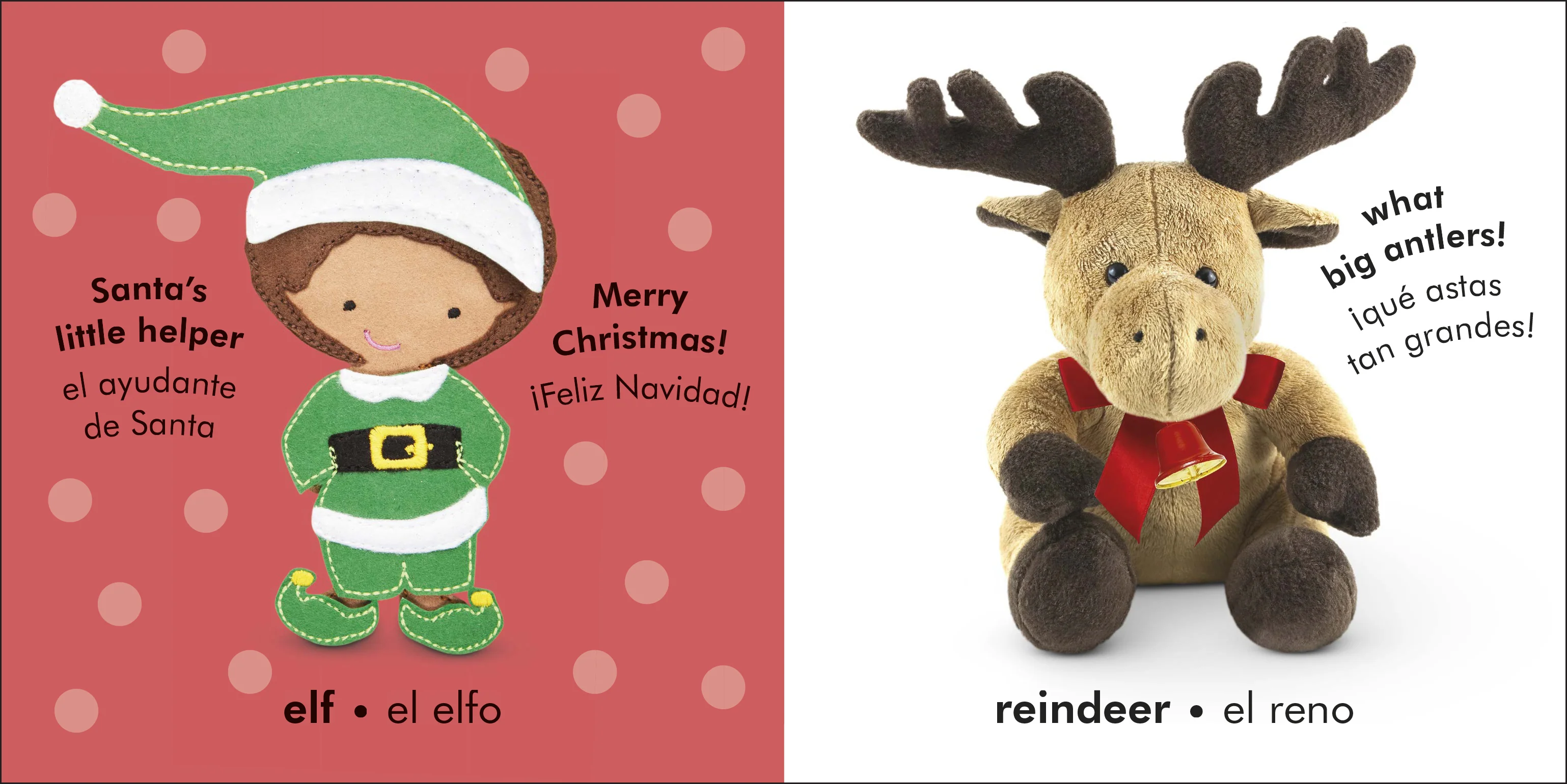 Bilingual Baby Touch and Feel Merry Christmas - Image 5