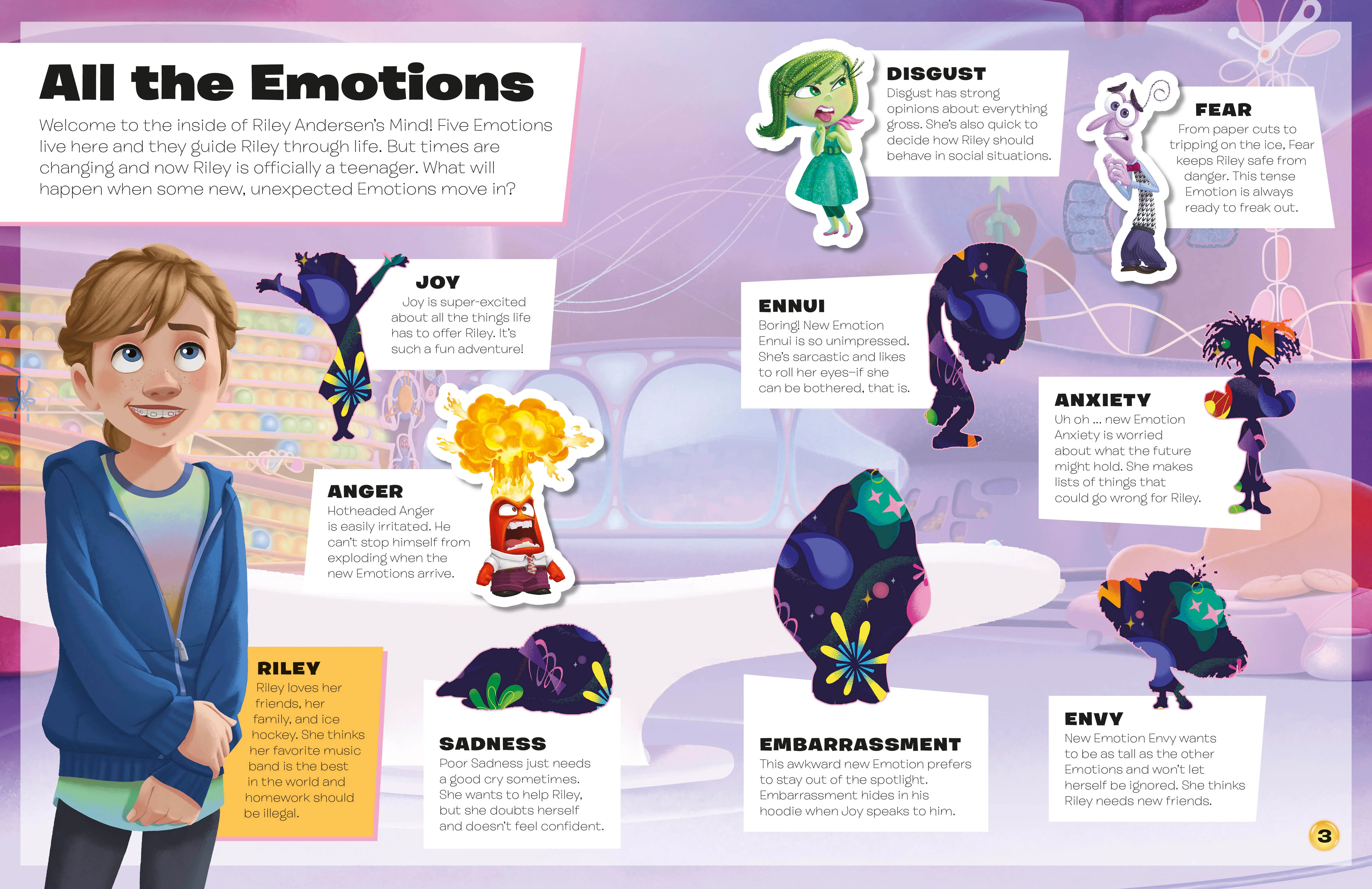 Disney Pixar Inside Out 2 Ultimate Sticker Book - Image 2