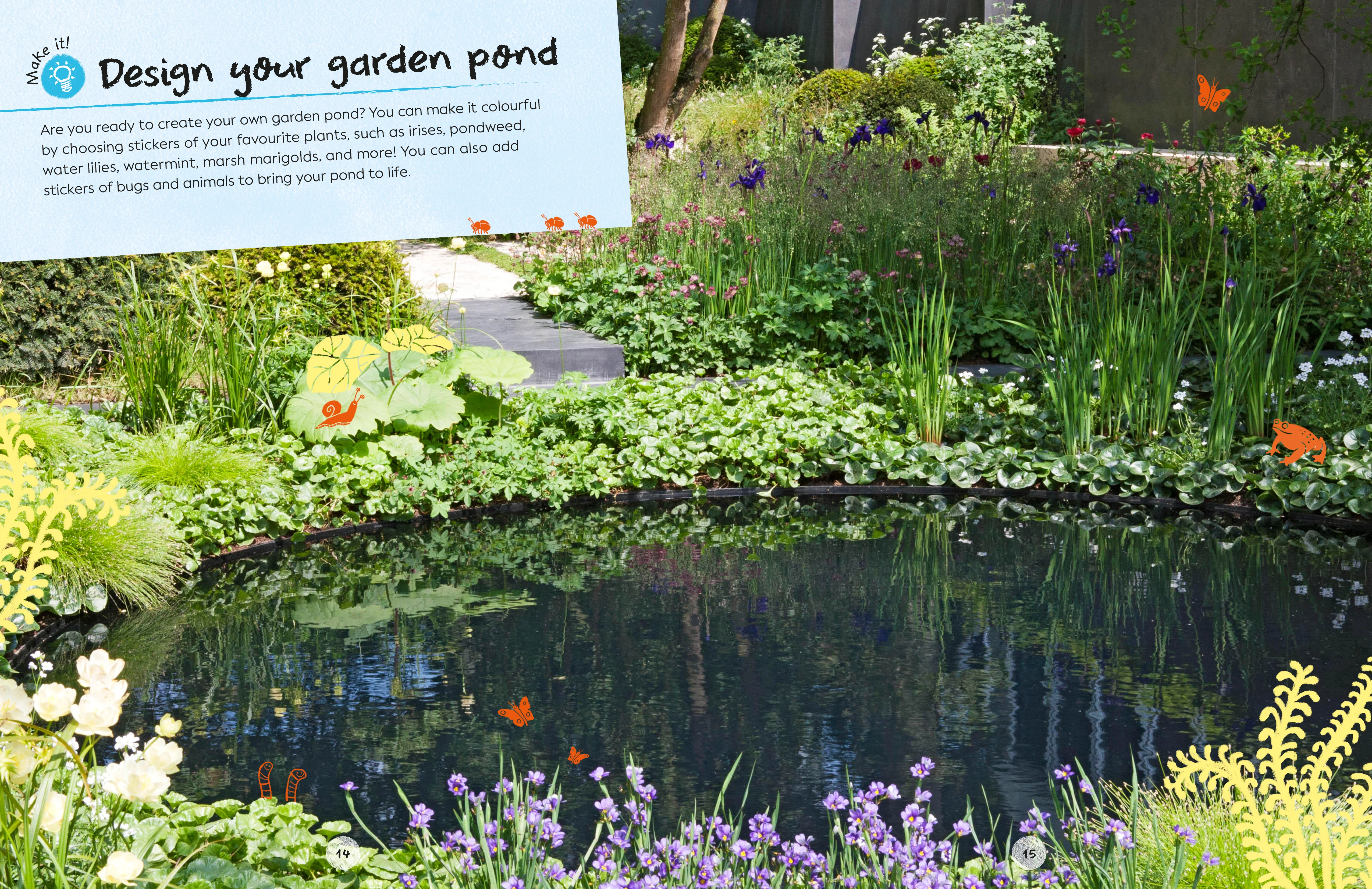 Ultimate Sticker Book Garden Pond - Image 4