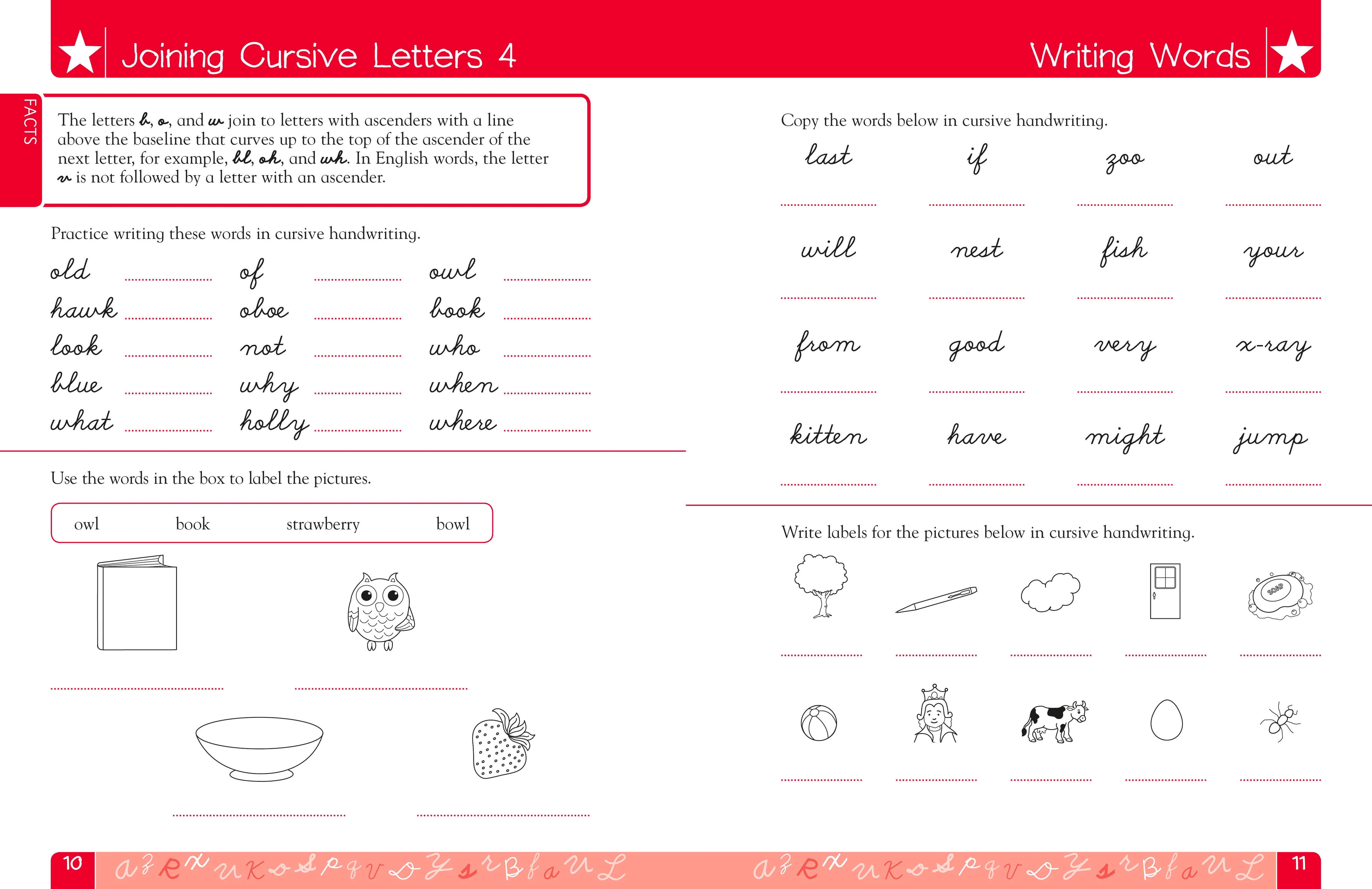DK Workbooks: Handwriting: Cursive, Third Grade - Image 3