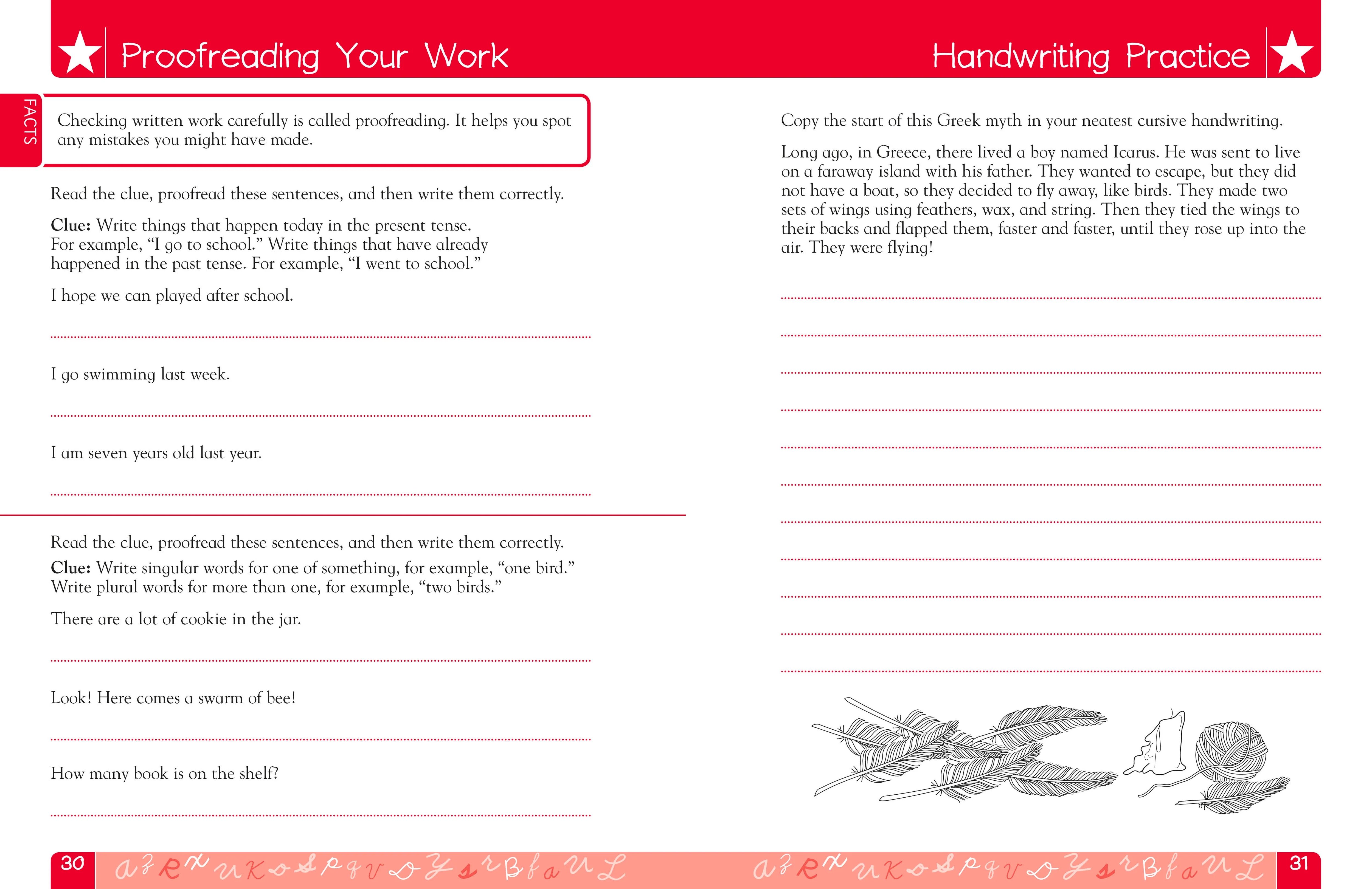 DK Workbooks: Handwriting: Cursive, Third Grade - Image 5