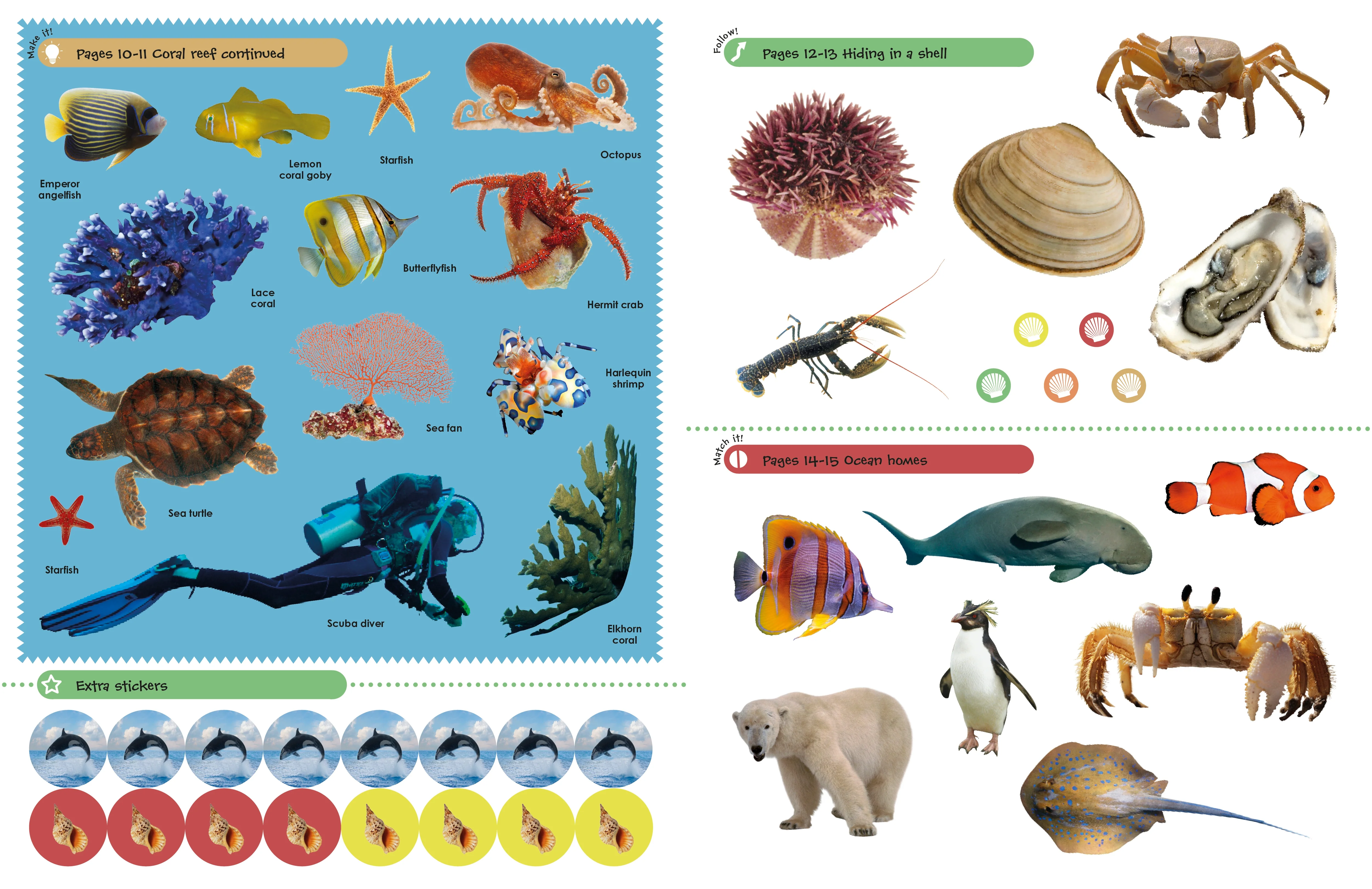 Ultimate Sticker Book: Ocean - Image 5