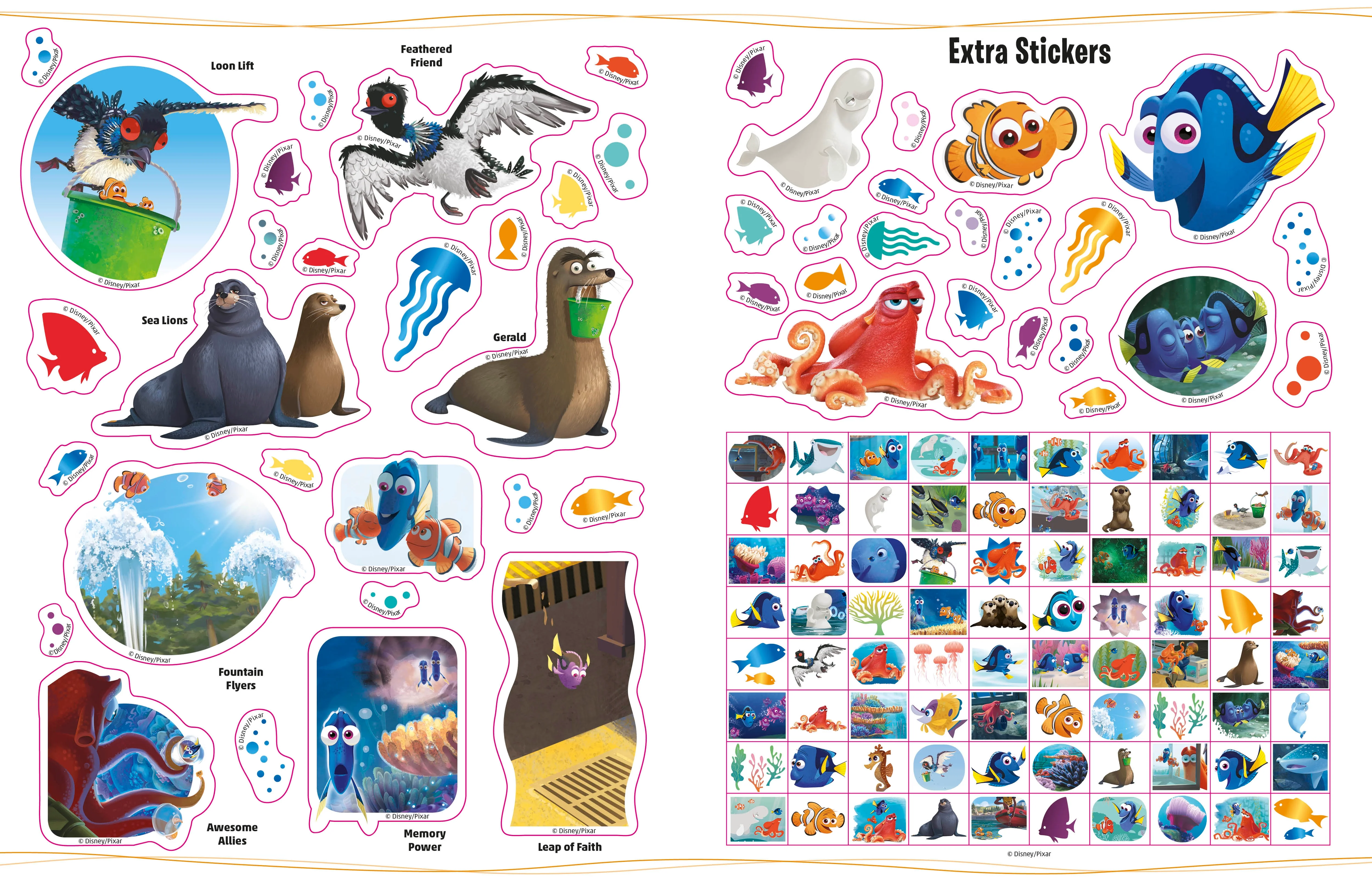 Ultimate Sticker Collection: Disney Pixar Finding Dory - Image 5