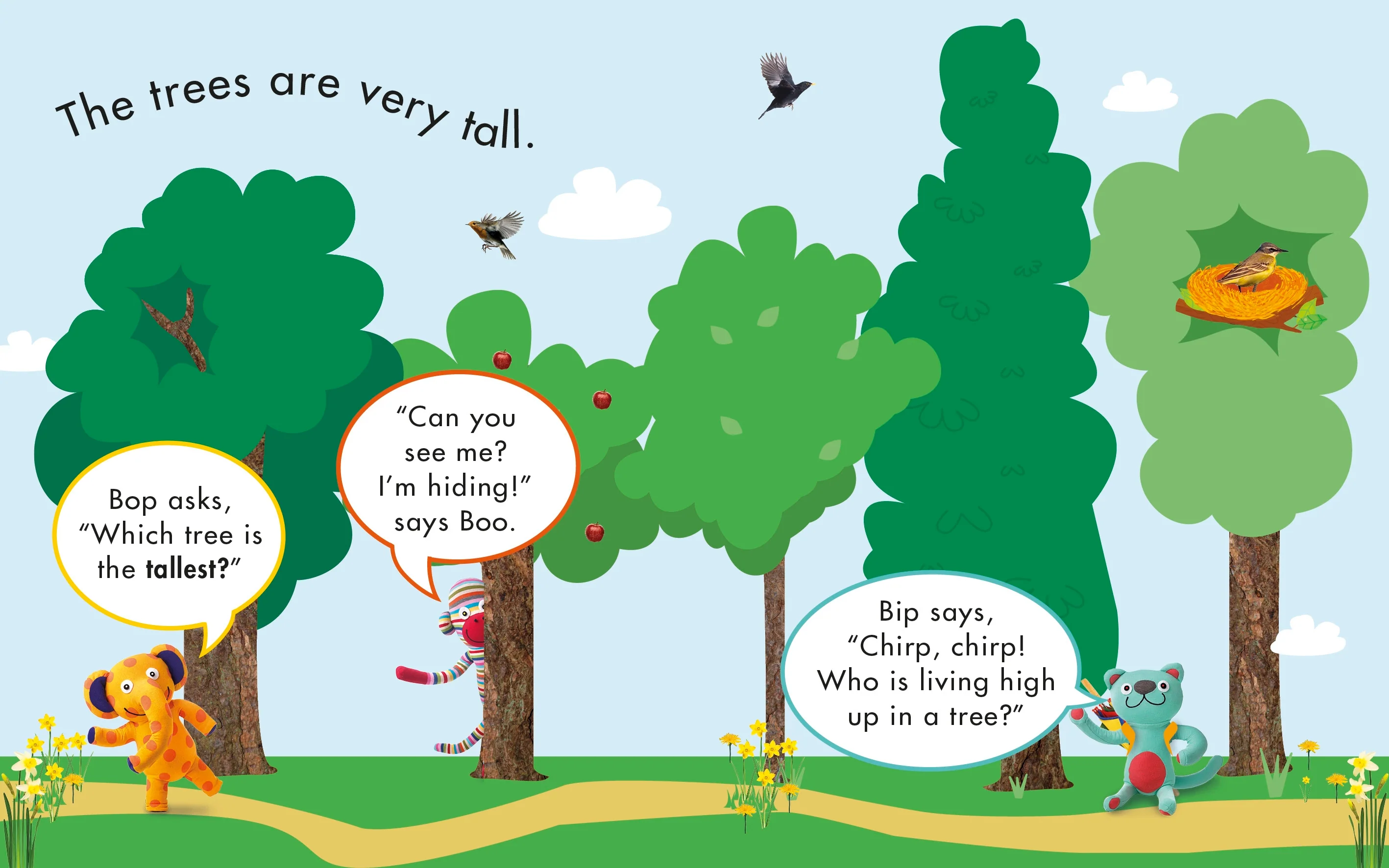Skills for Starting School: Plush and Book: Nature Trail - Image 2