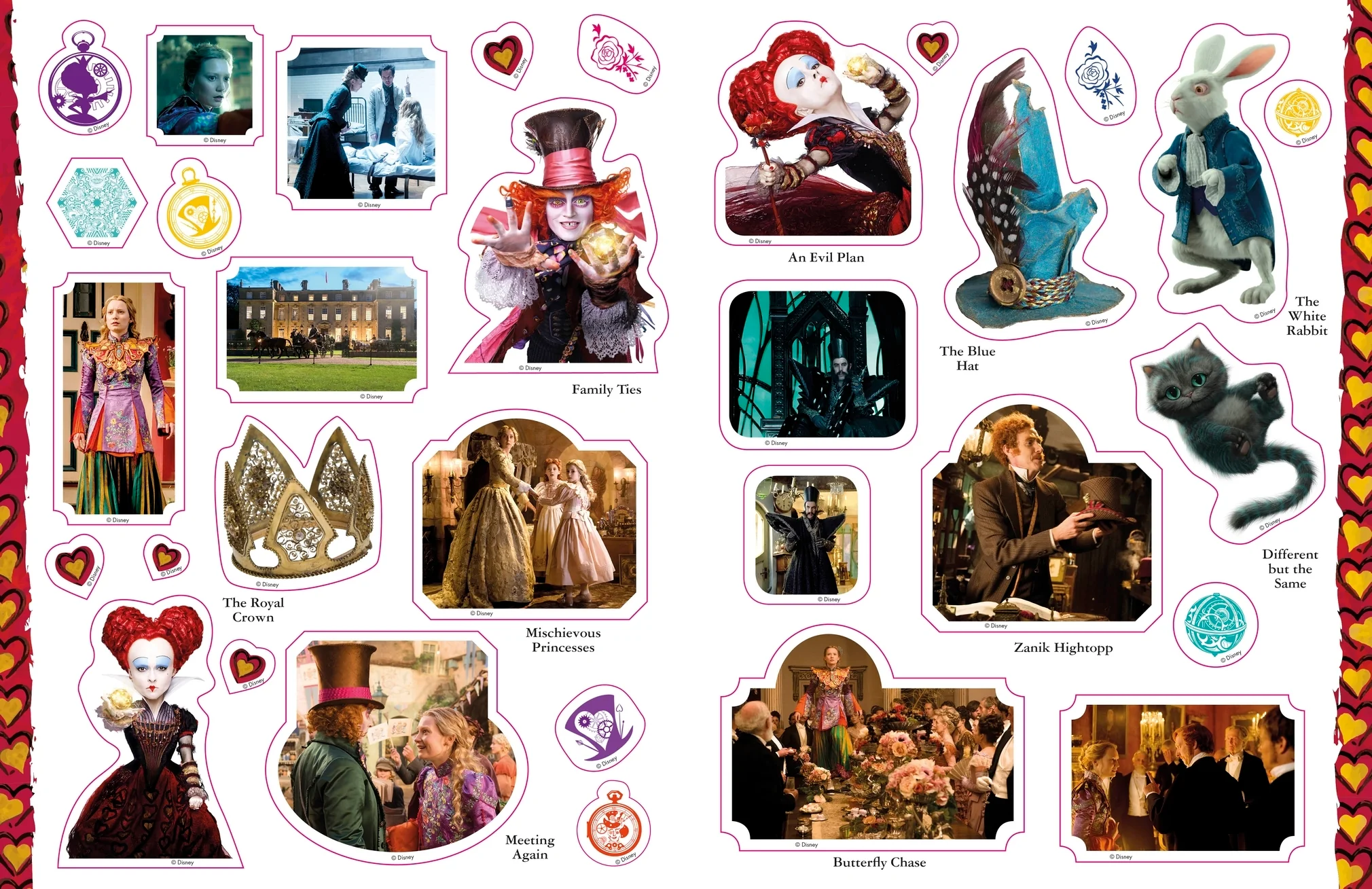 Ultimate Sticker Book: Alice Through the Looking Glass - Image 2