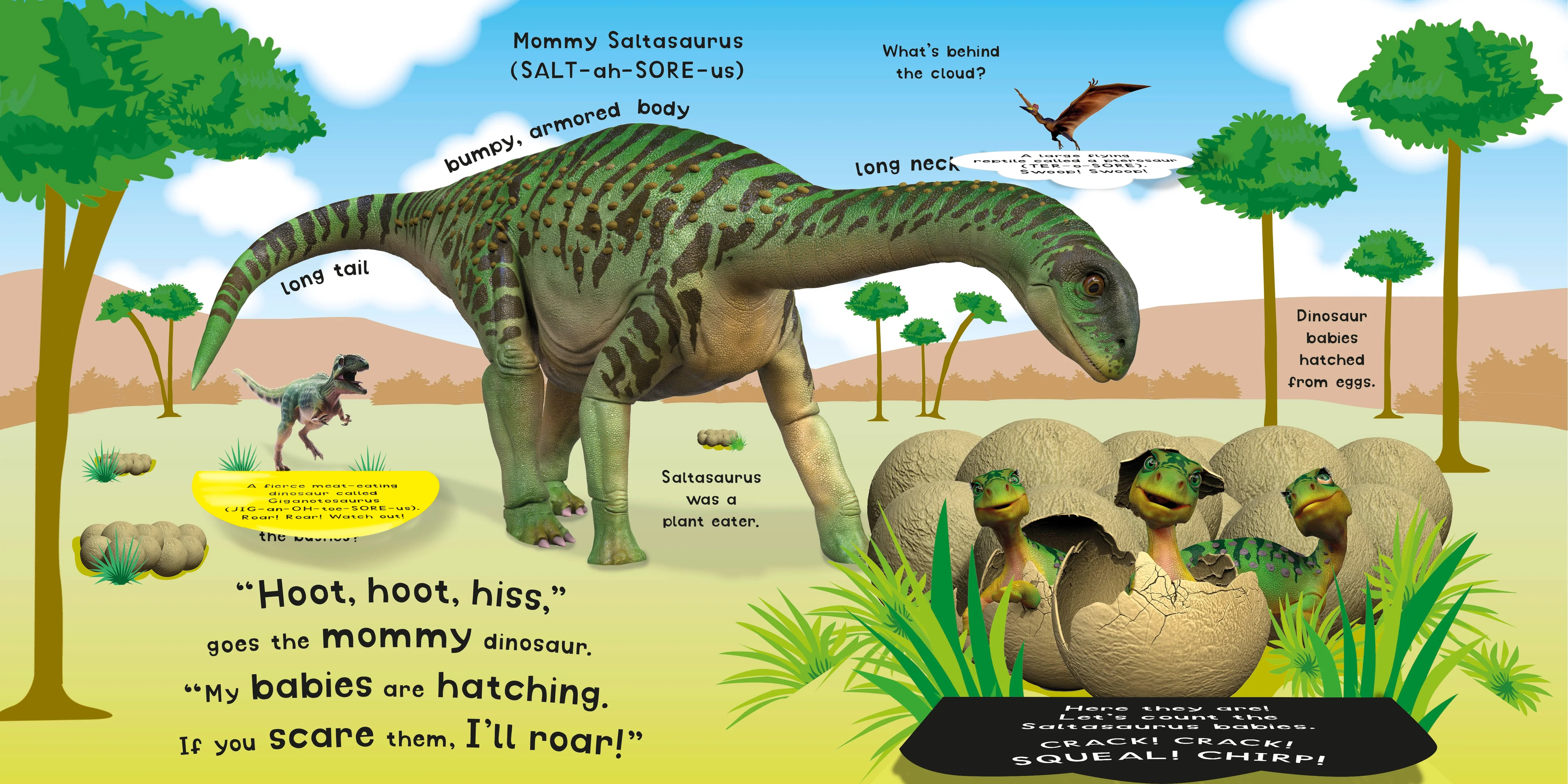 Roar! Roar! Baby Dinosaur - Image 2